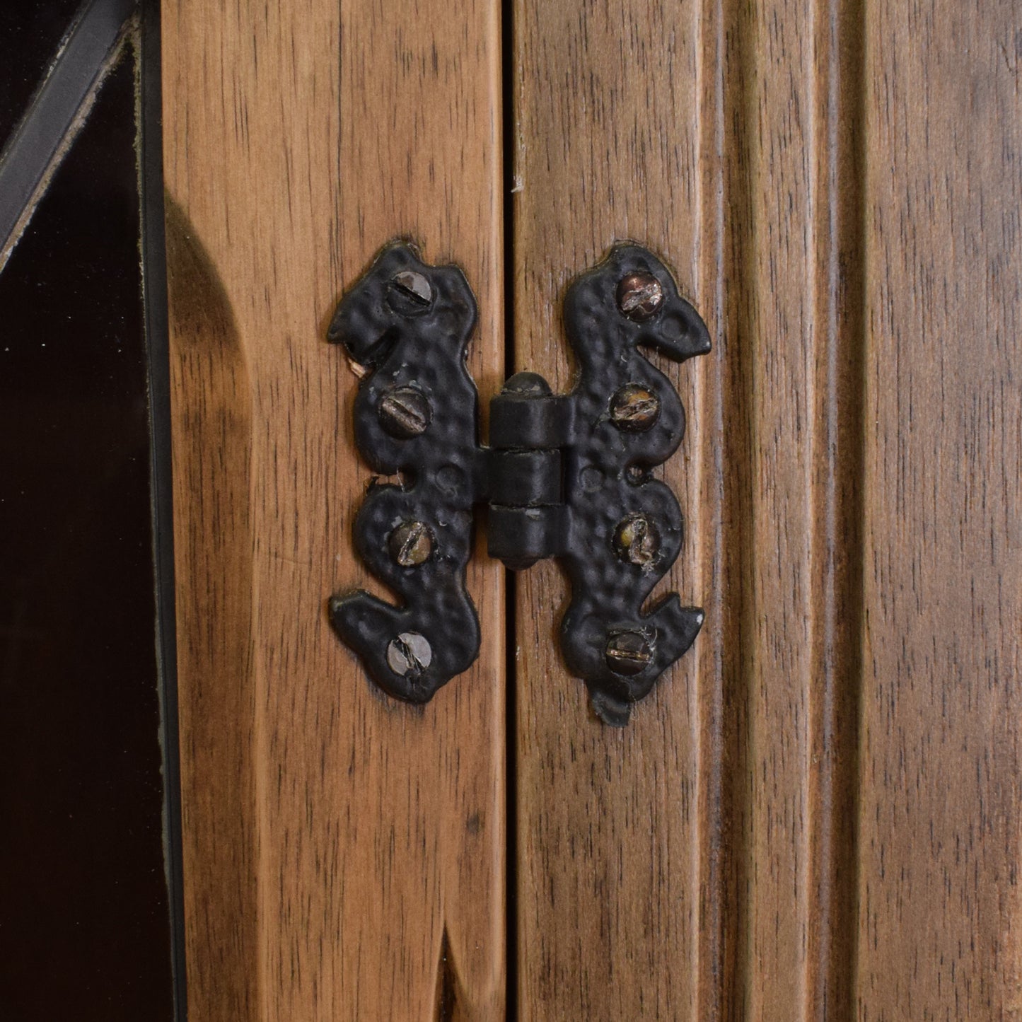 Oak Veneer Corner Unit