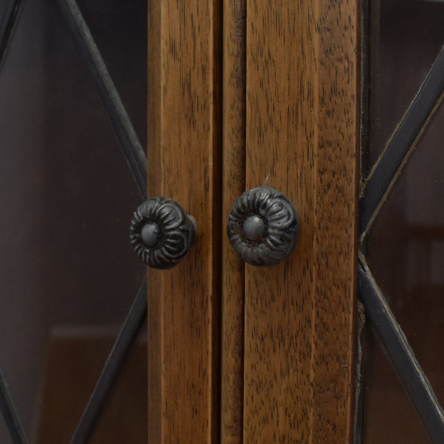 Oak Veneer Corner Unit