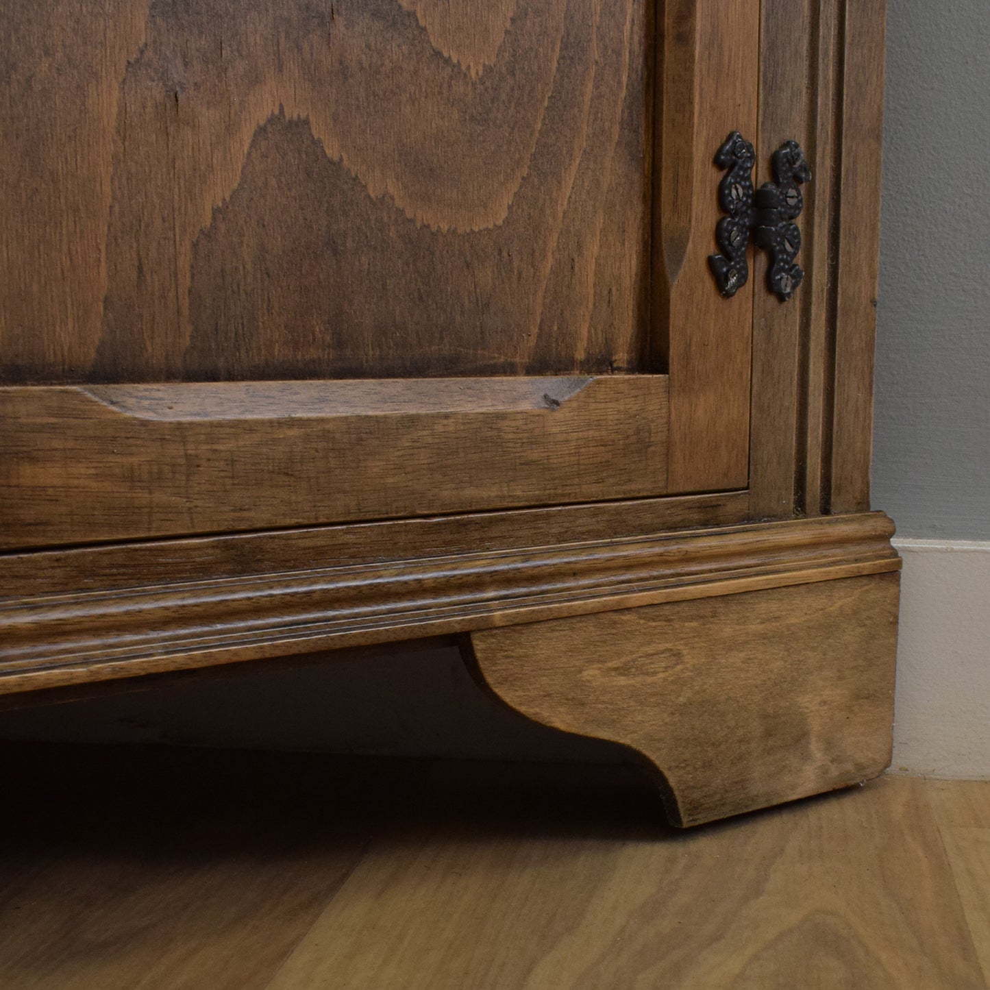 Oak Veneer Corner Unit