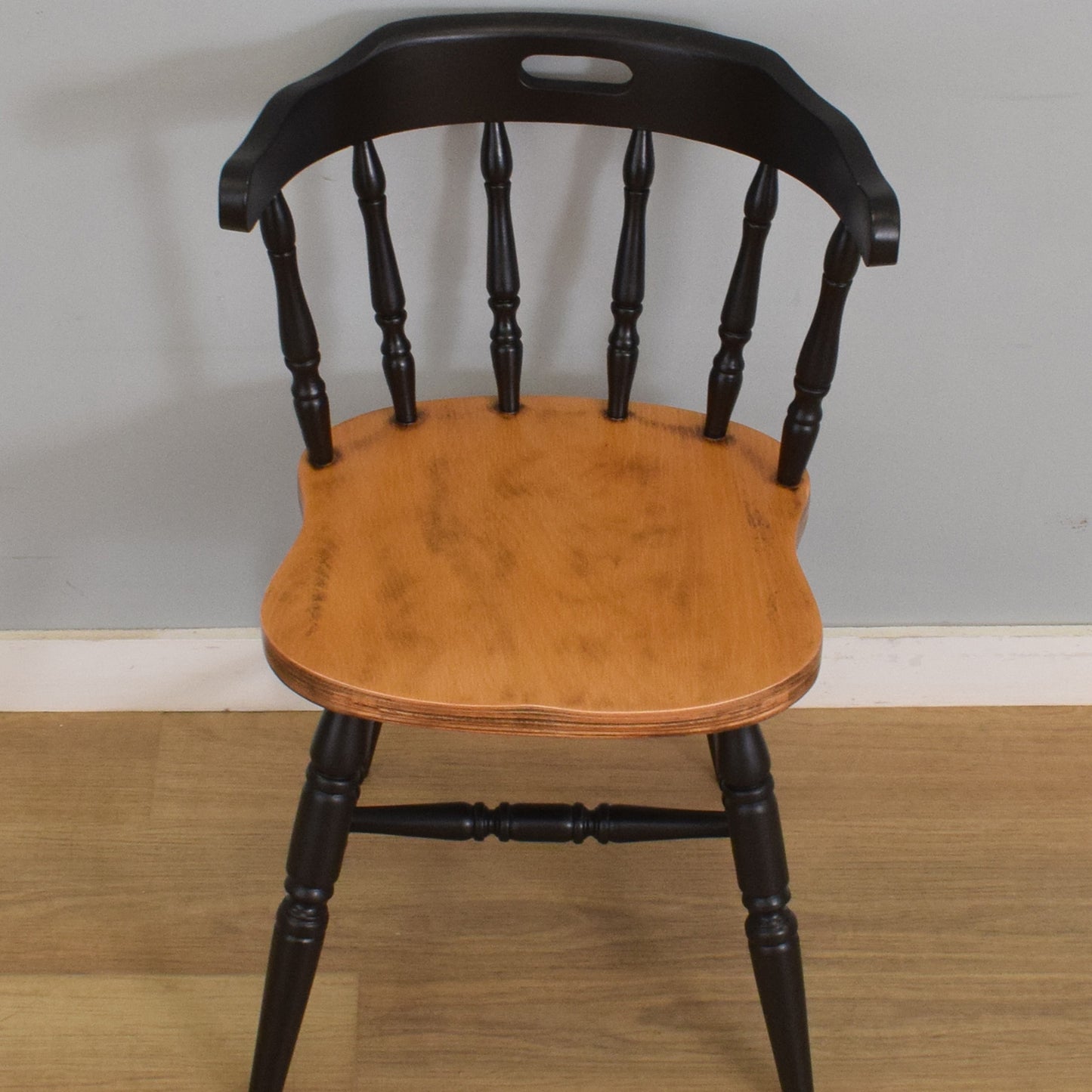 Pedestal Table and Three Chairs