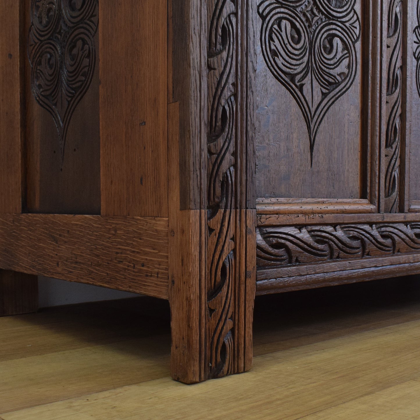 Antique Carved Coffer