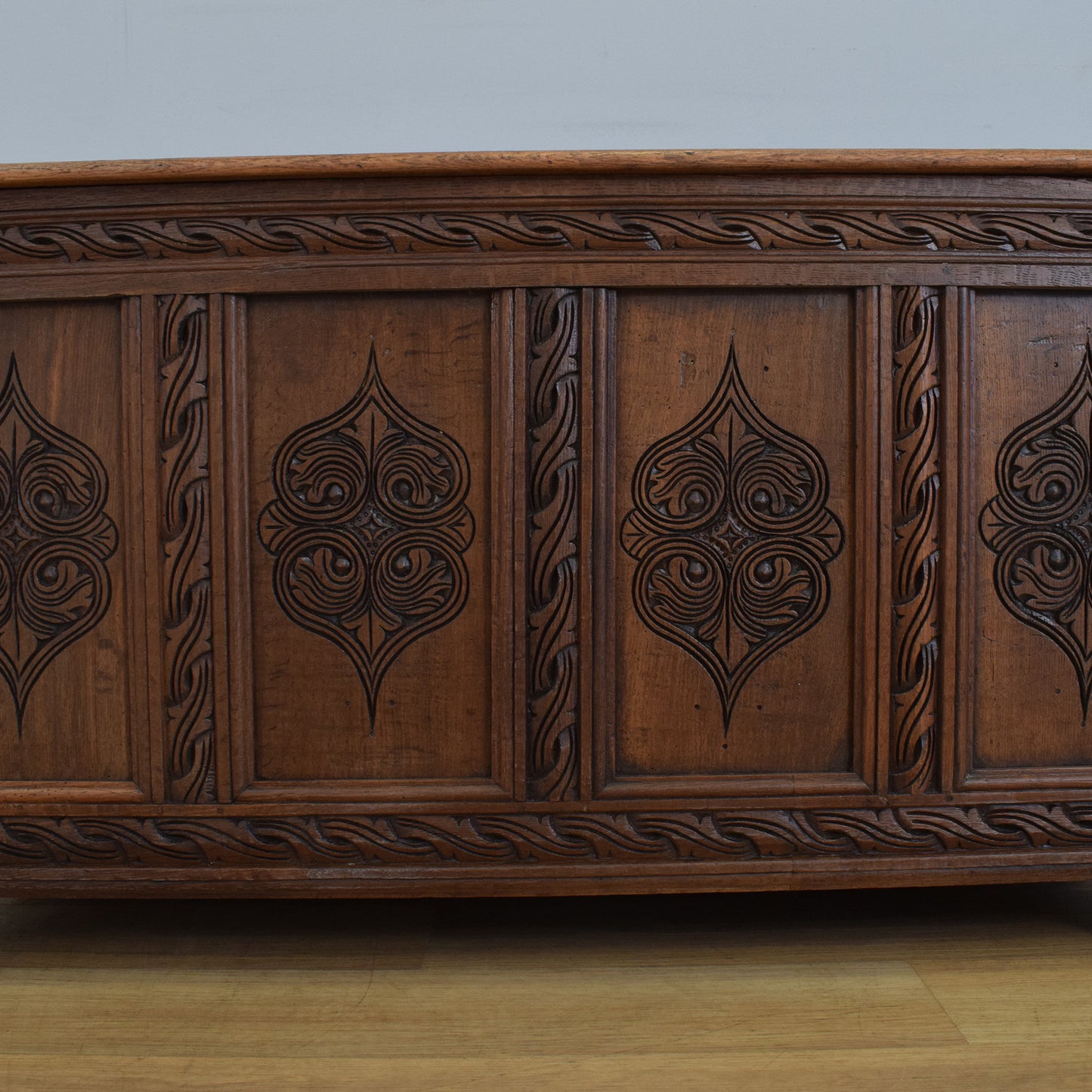 Antique Carved Coffer