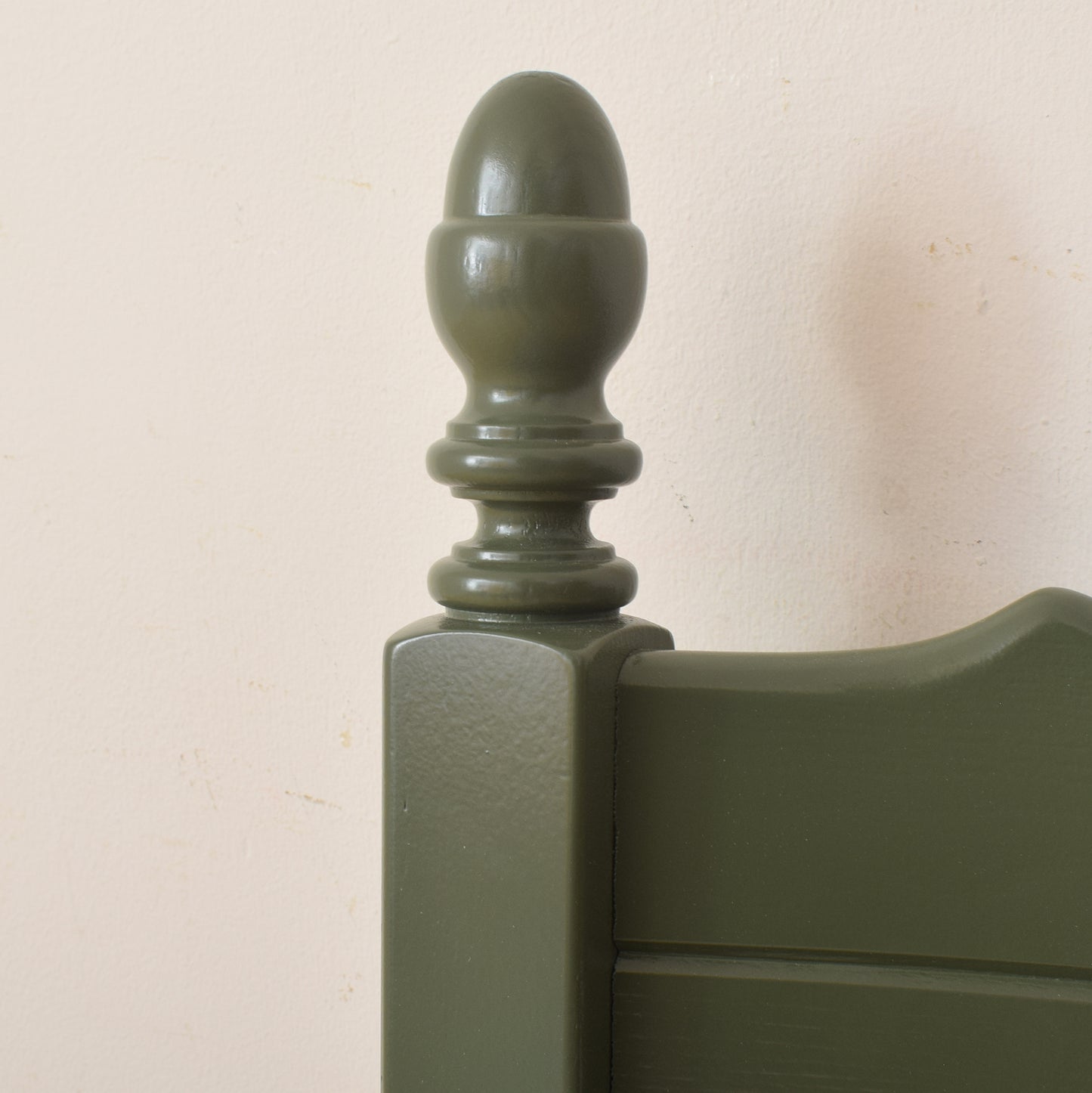 Painted Oak Table And Four Chairs