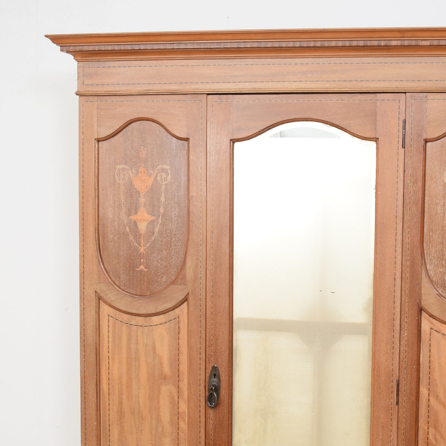 Restored Mahogany Hallrobe