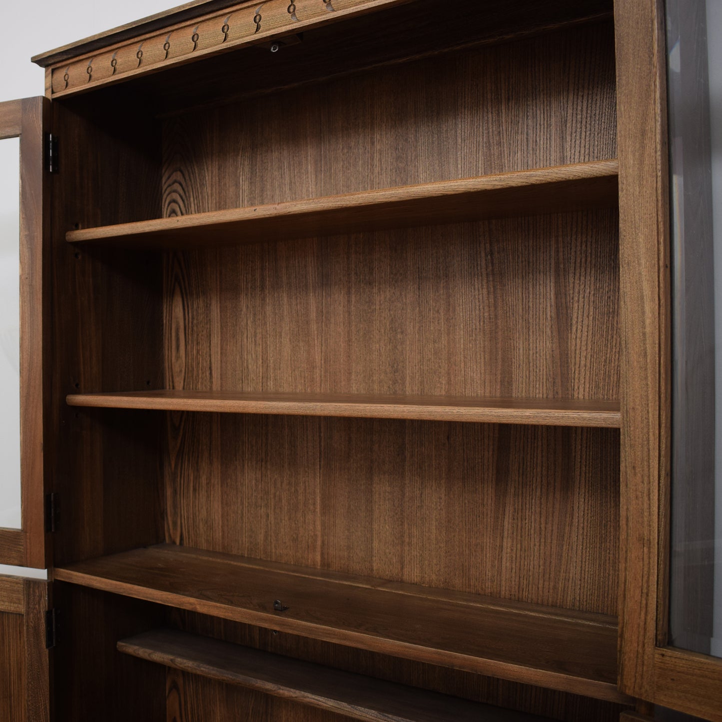 Restored Ercol Glazed Bookcase