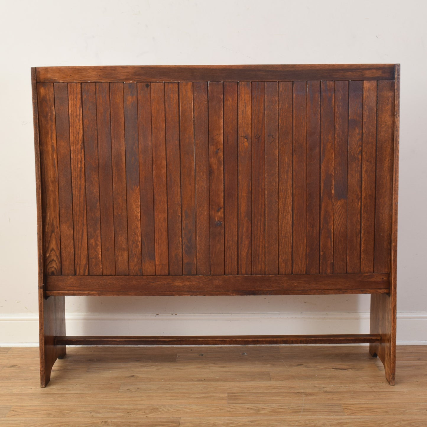 Oak High Back Pew
