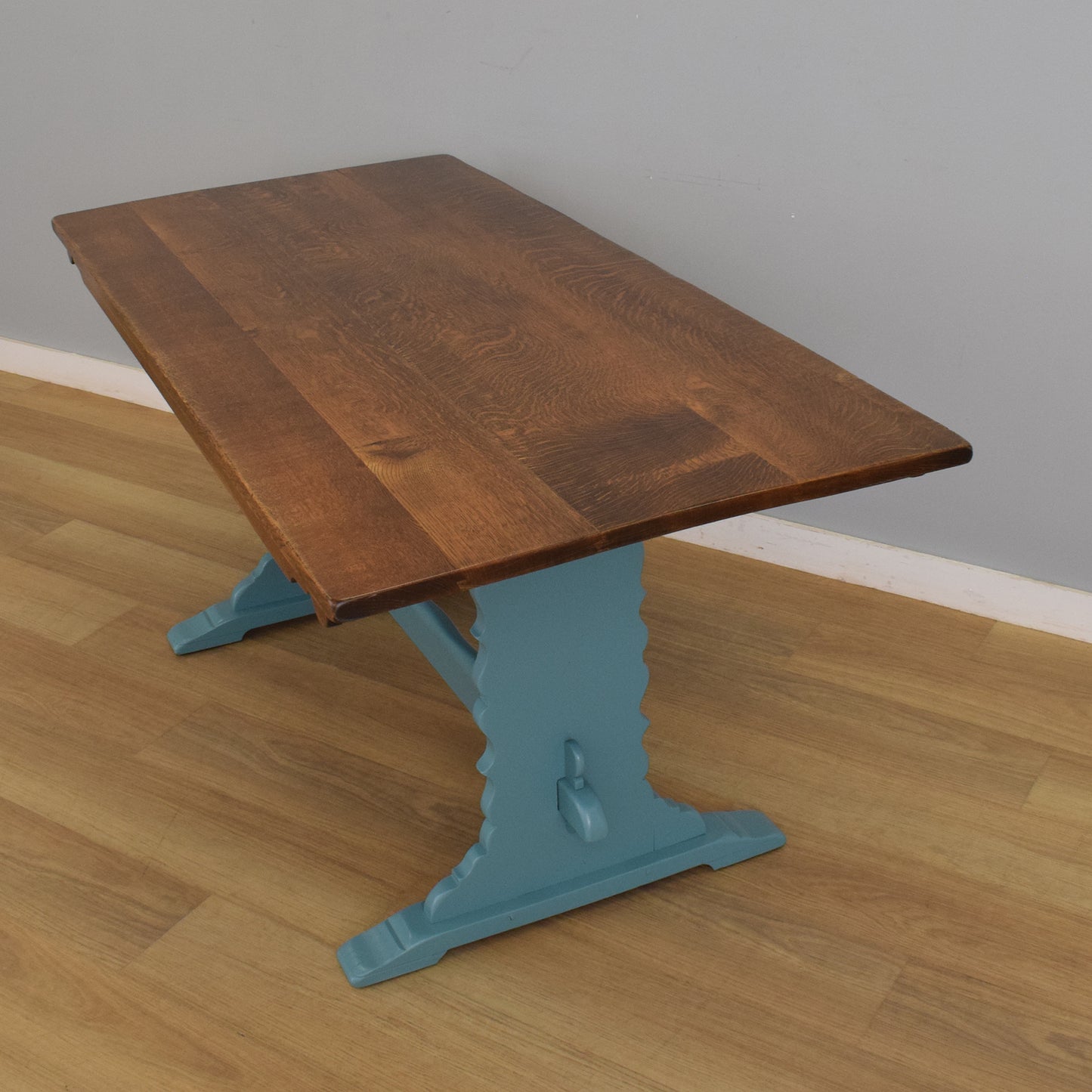 Painted Table and Four Chairs