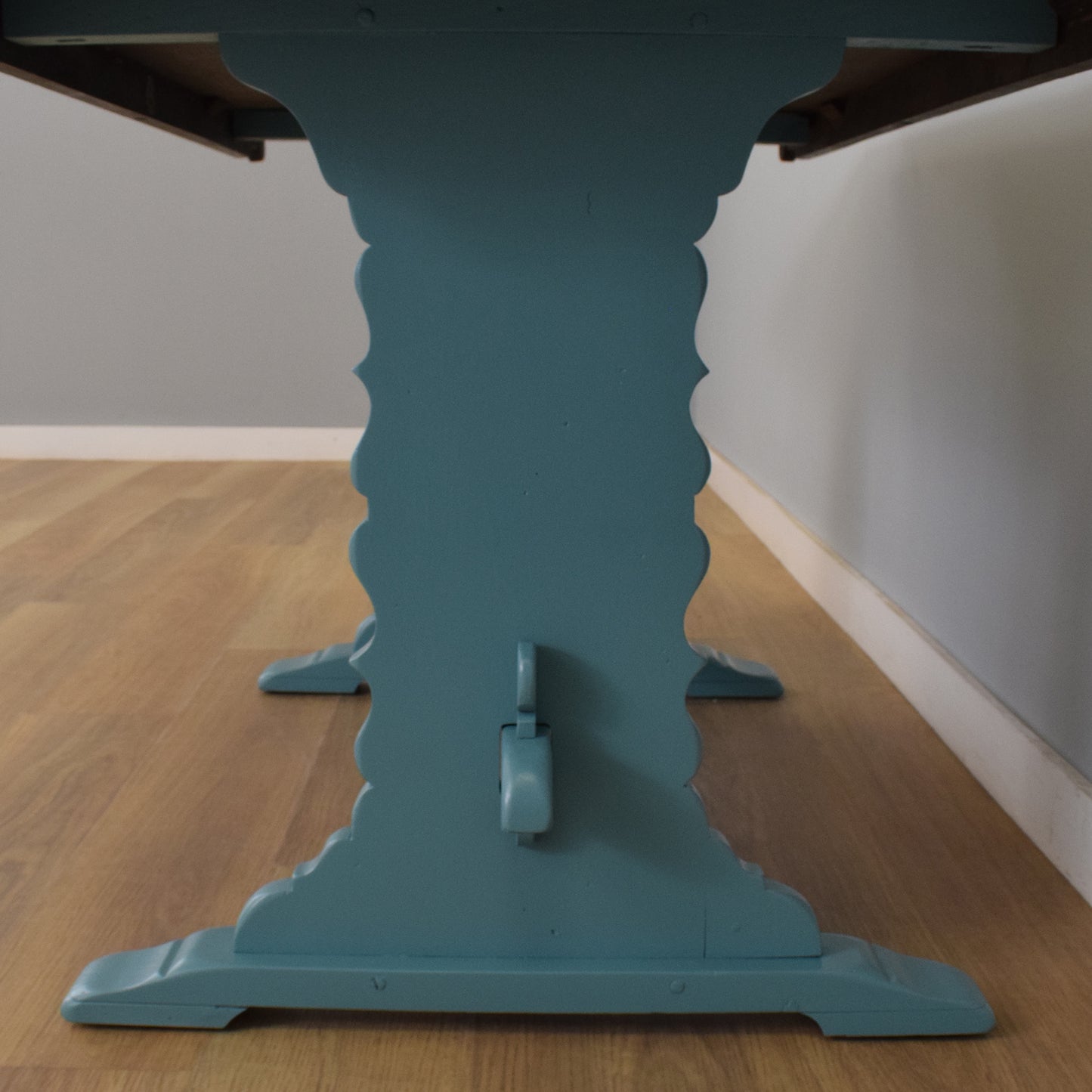 Painted Table and Four Chairs