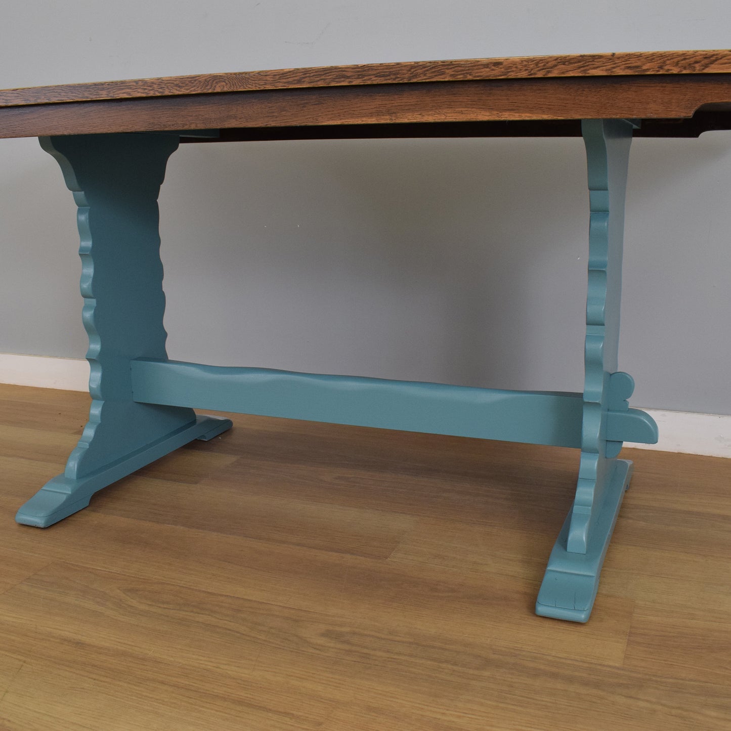 Painted Table and Four Chairs