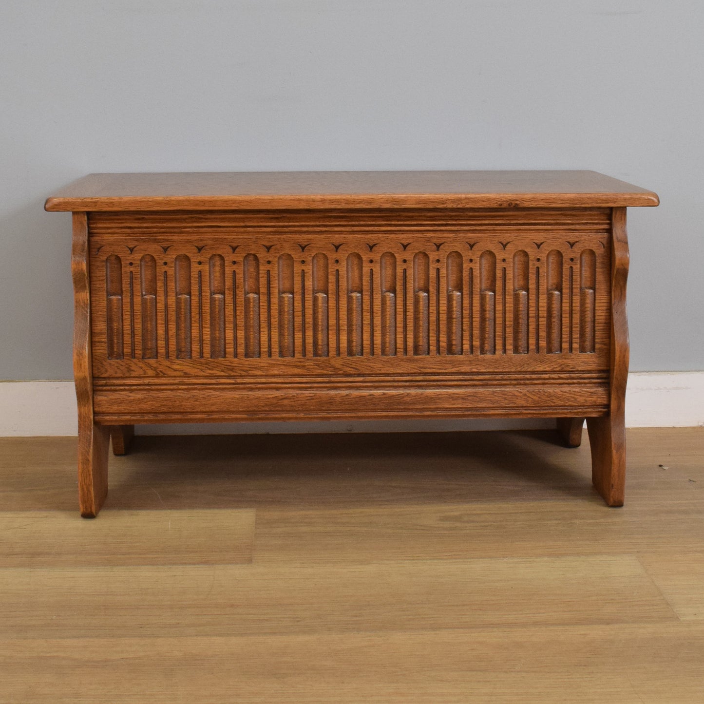 Oak Blanket Box