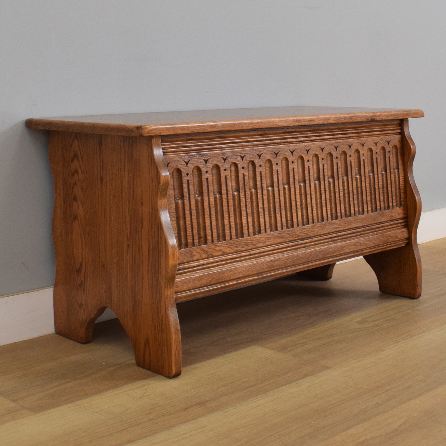 Oak Blanket Box