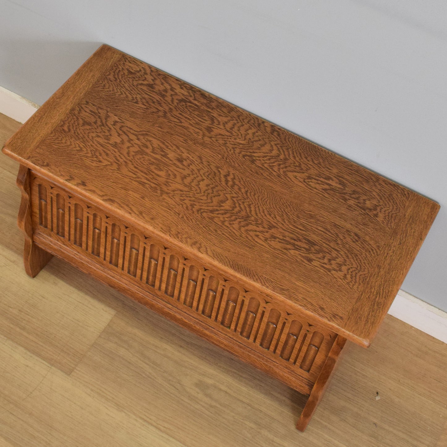 Oak Blanket Box