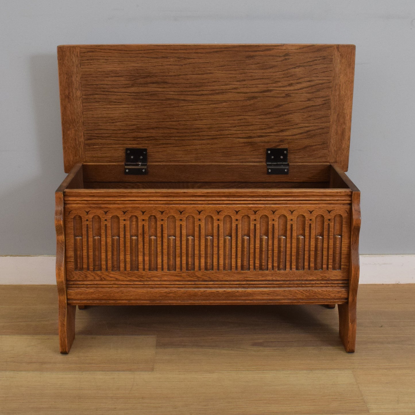 Oak Blanket Box