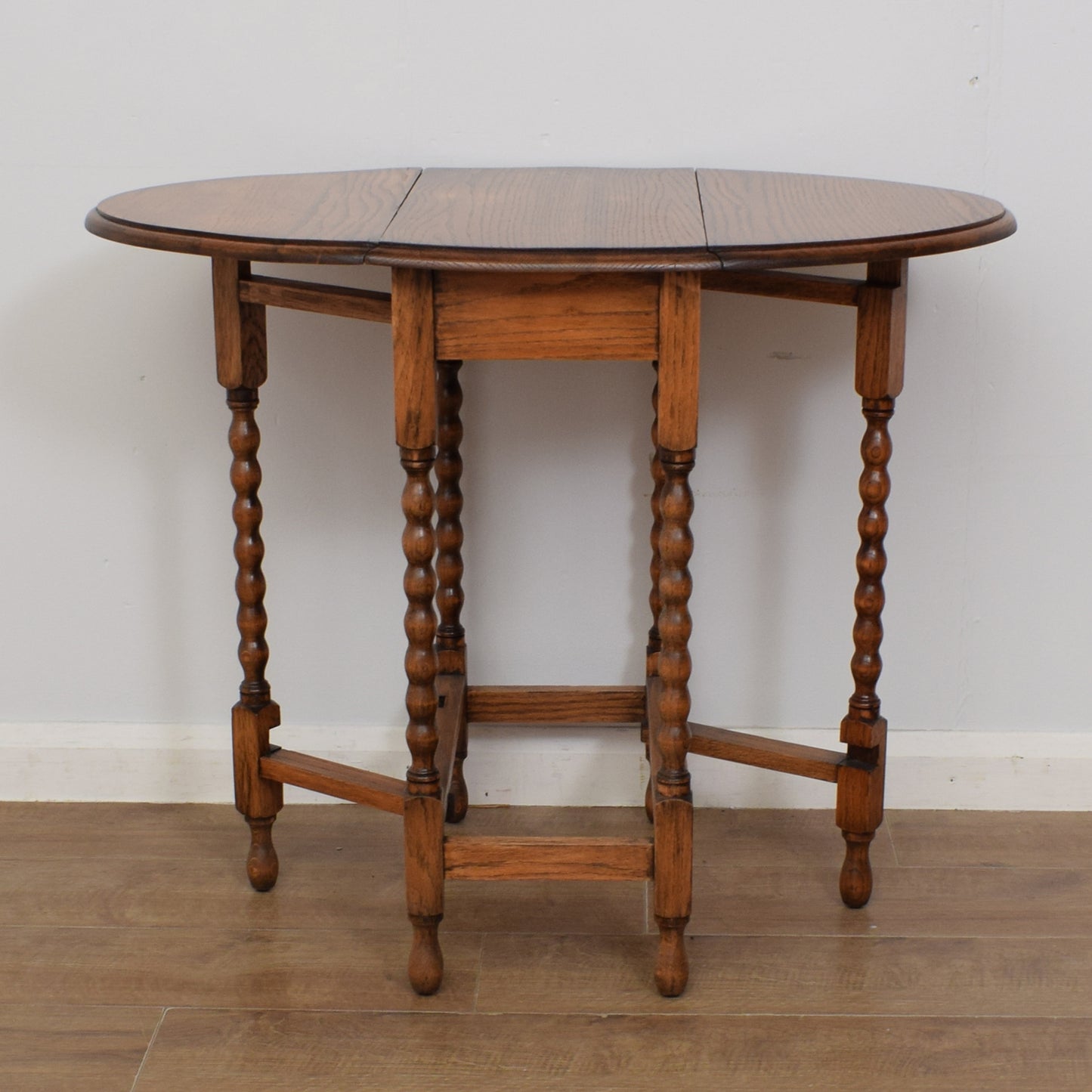 Barley Twist Drop Leaf Table