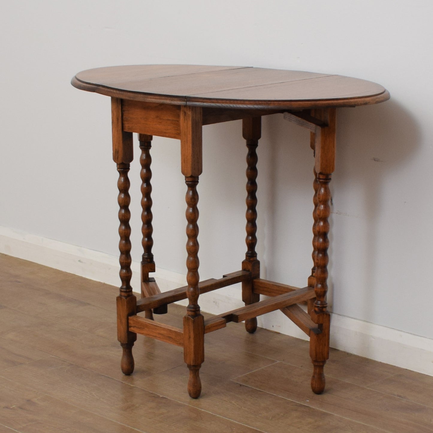 Barley Twist Drop Leaf Table