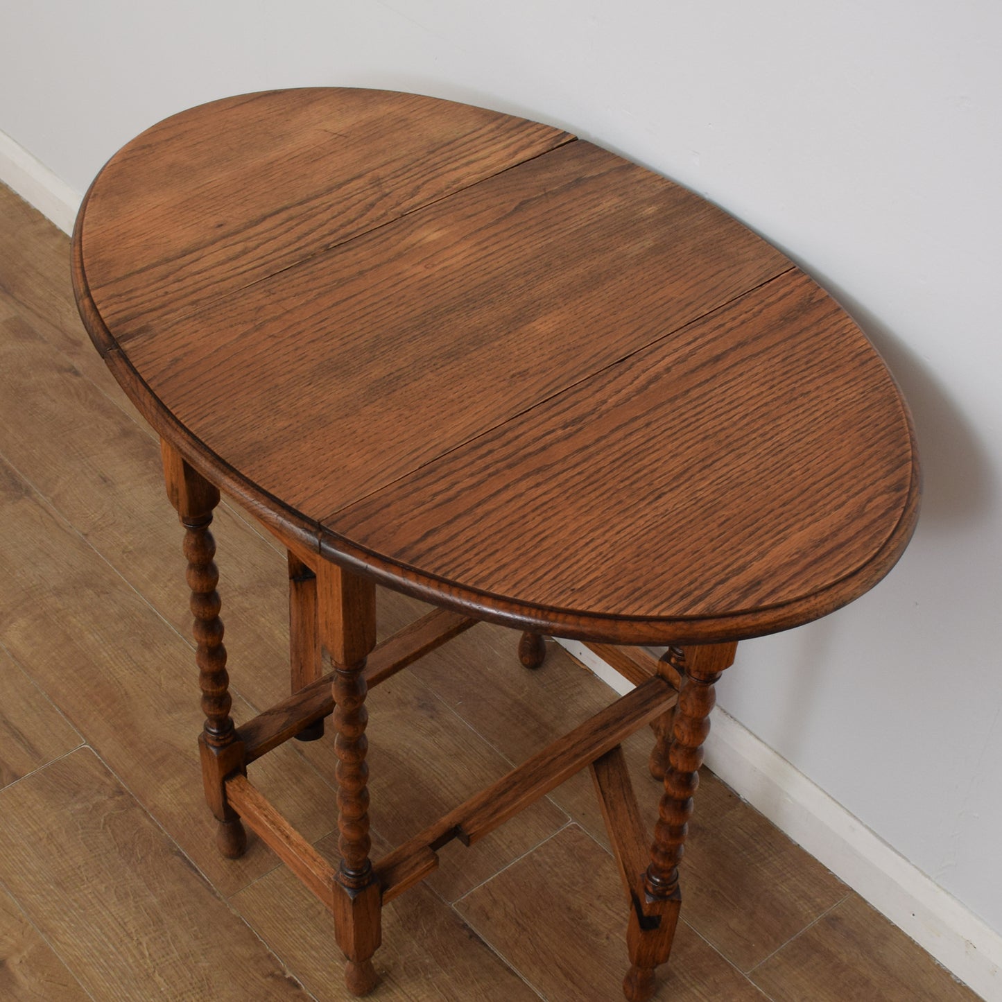 Barley Twist Drop Leaf Table