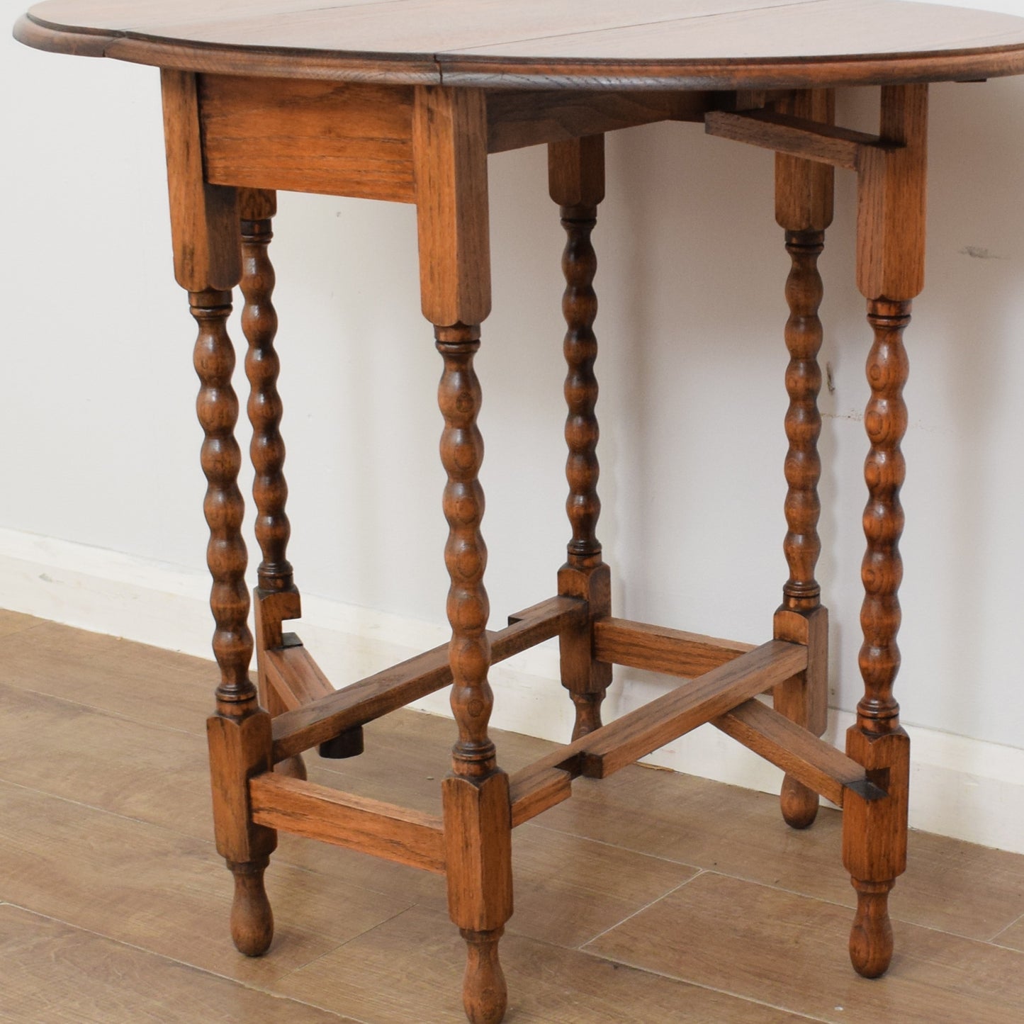 Barley Twist Drop Leaf Table
