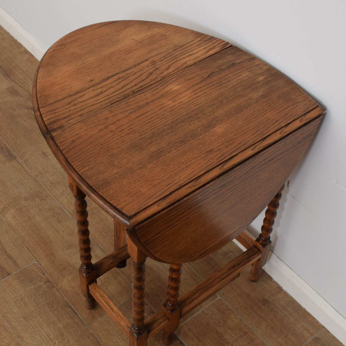 Barley Twist Drop Leaf Table