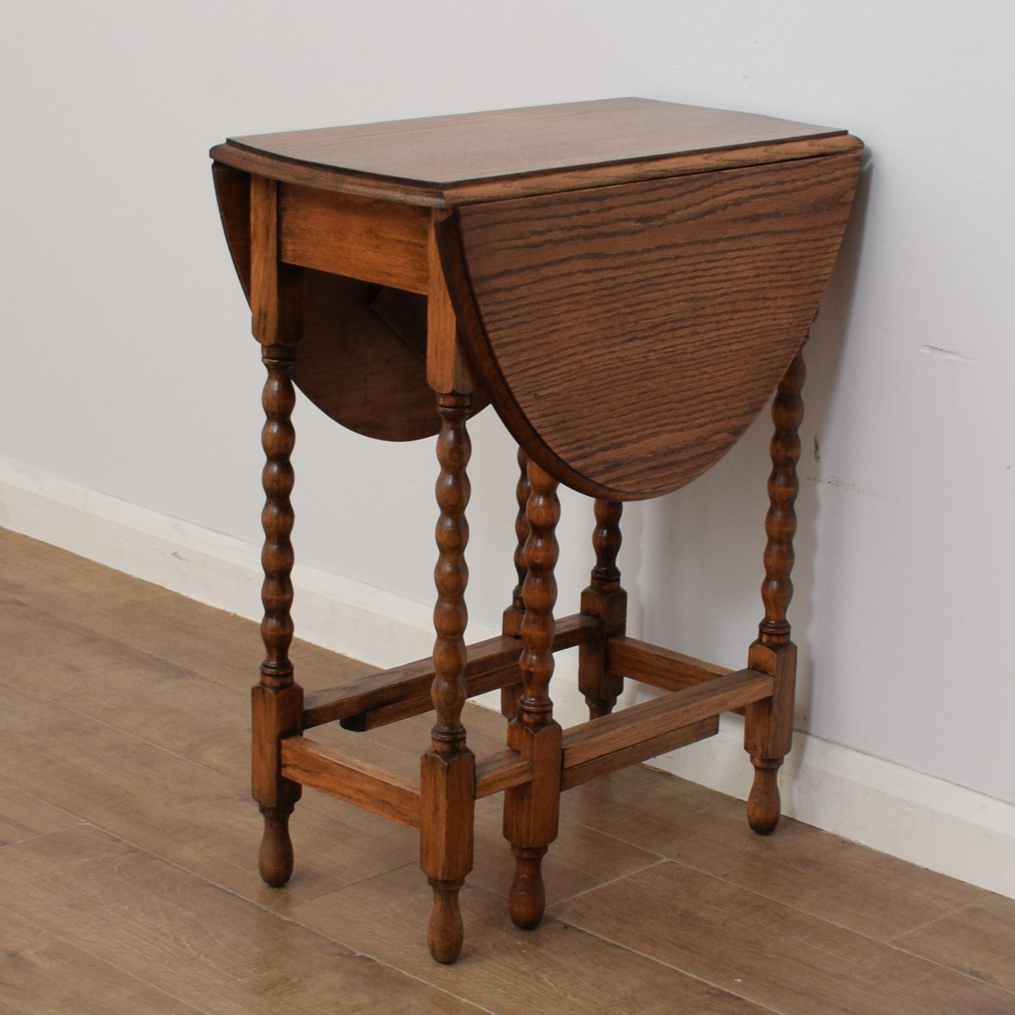 Barley Twist Drop Leaf Table
