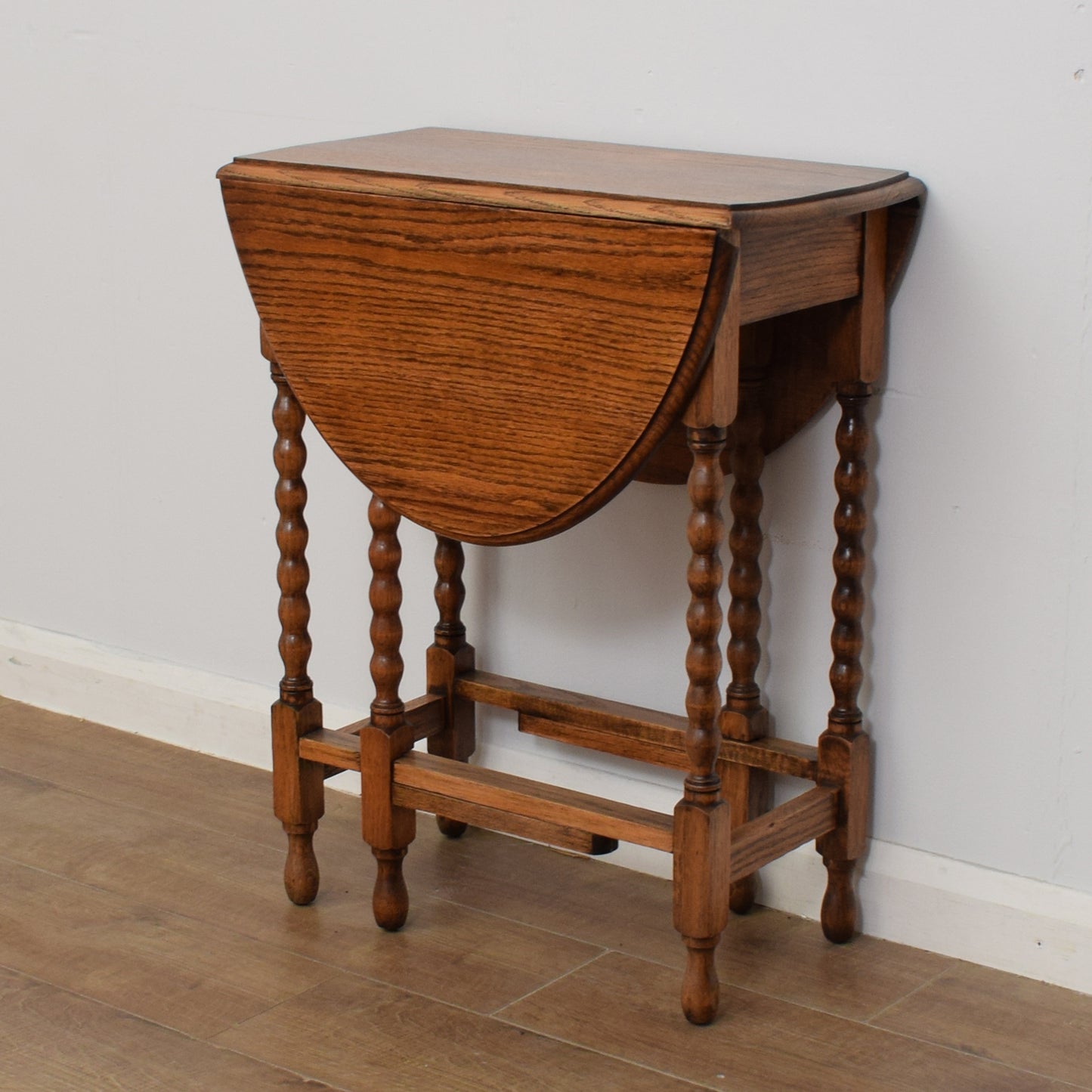 Barley Twist Drop Leaf Table