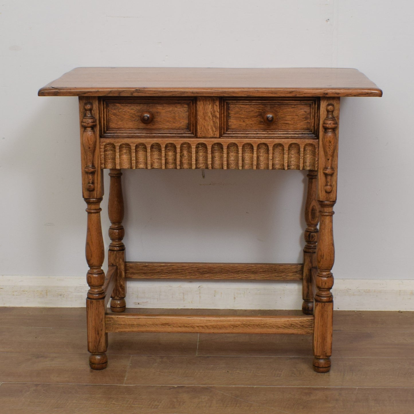 Oak Console Table