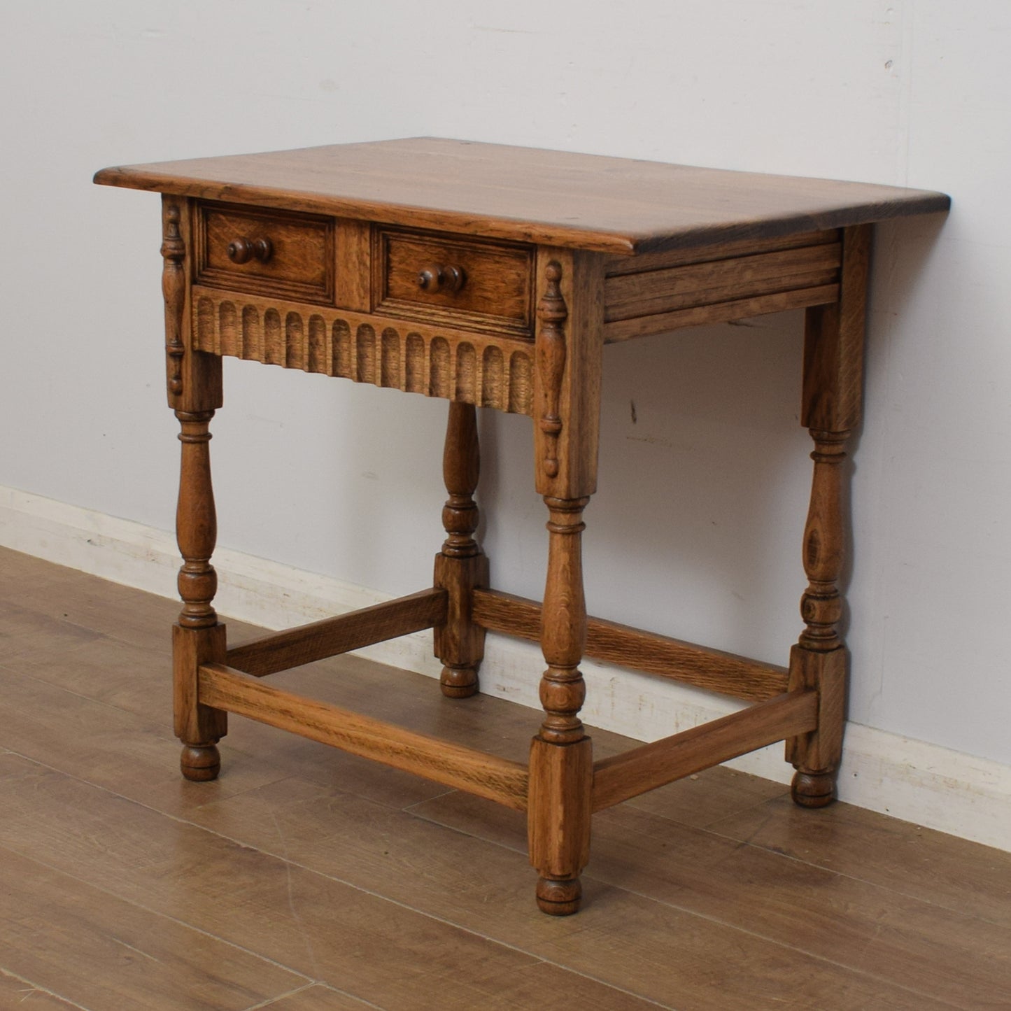 Oak Console Table