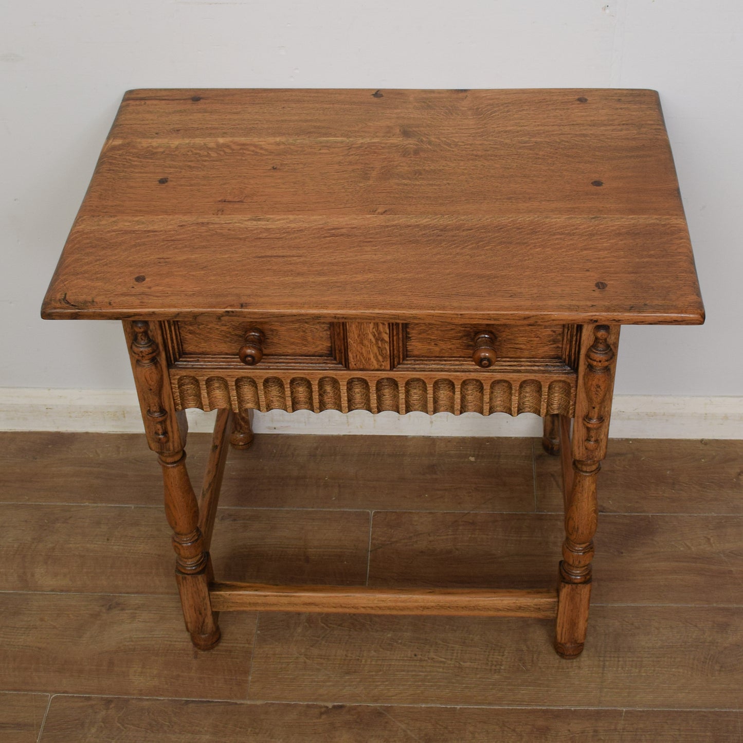 Oak Console Table