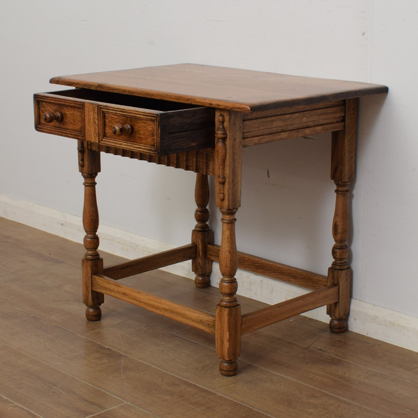 Oak Console Table