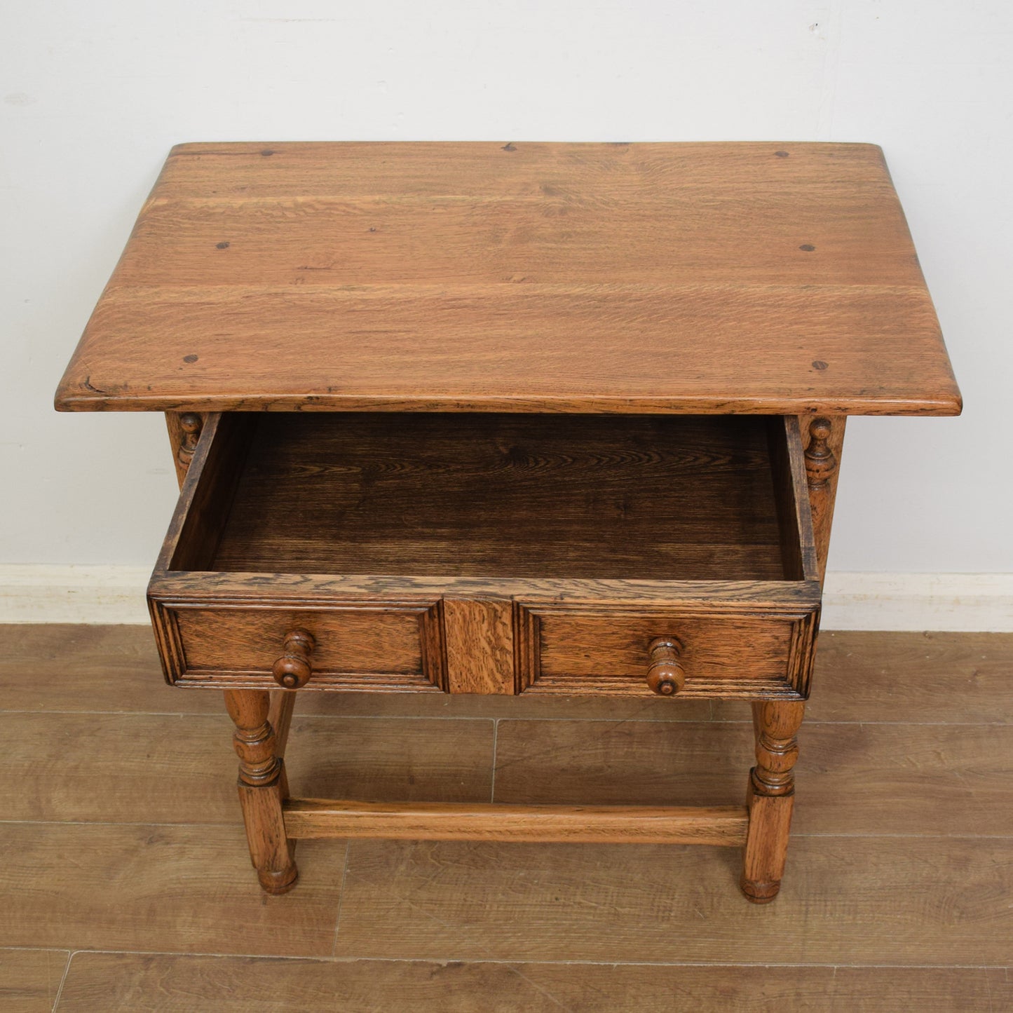 Oak Console Table