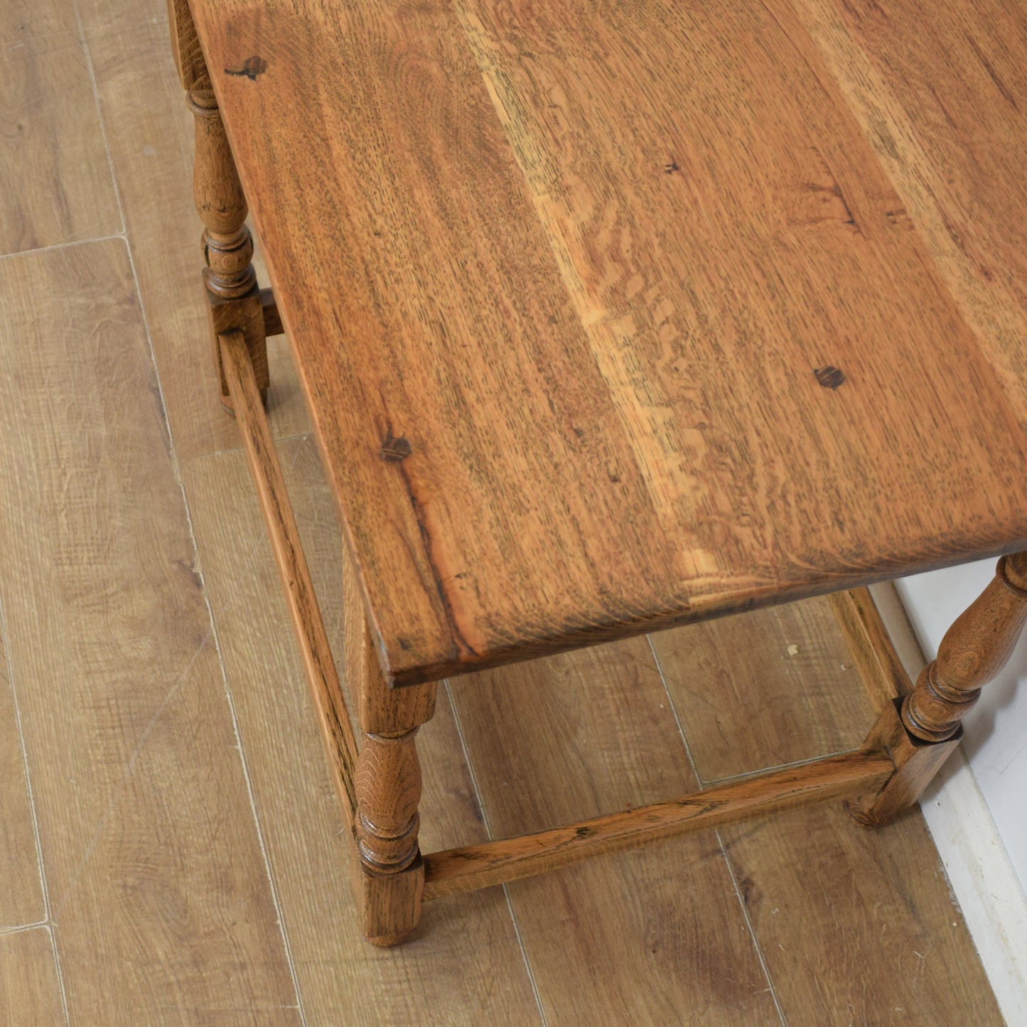 Oak Console Table