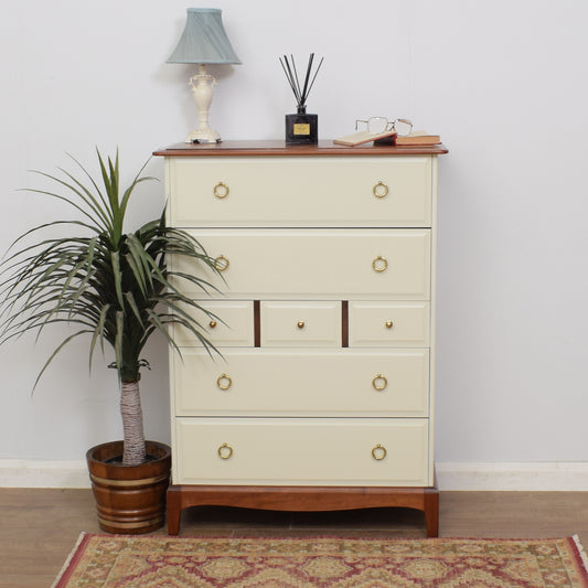 Painted Stag Chest of Drawers