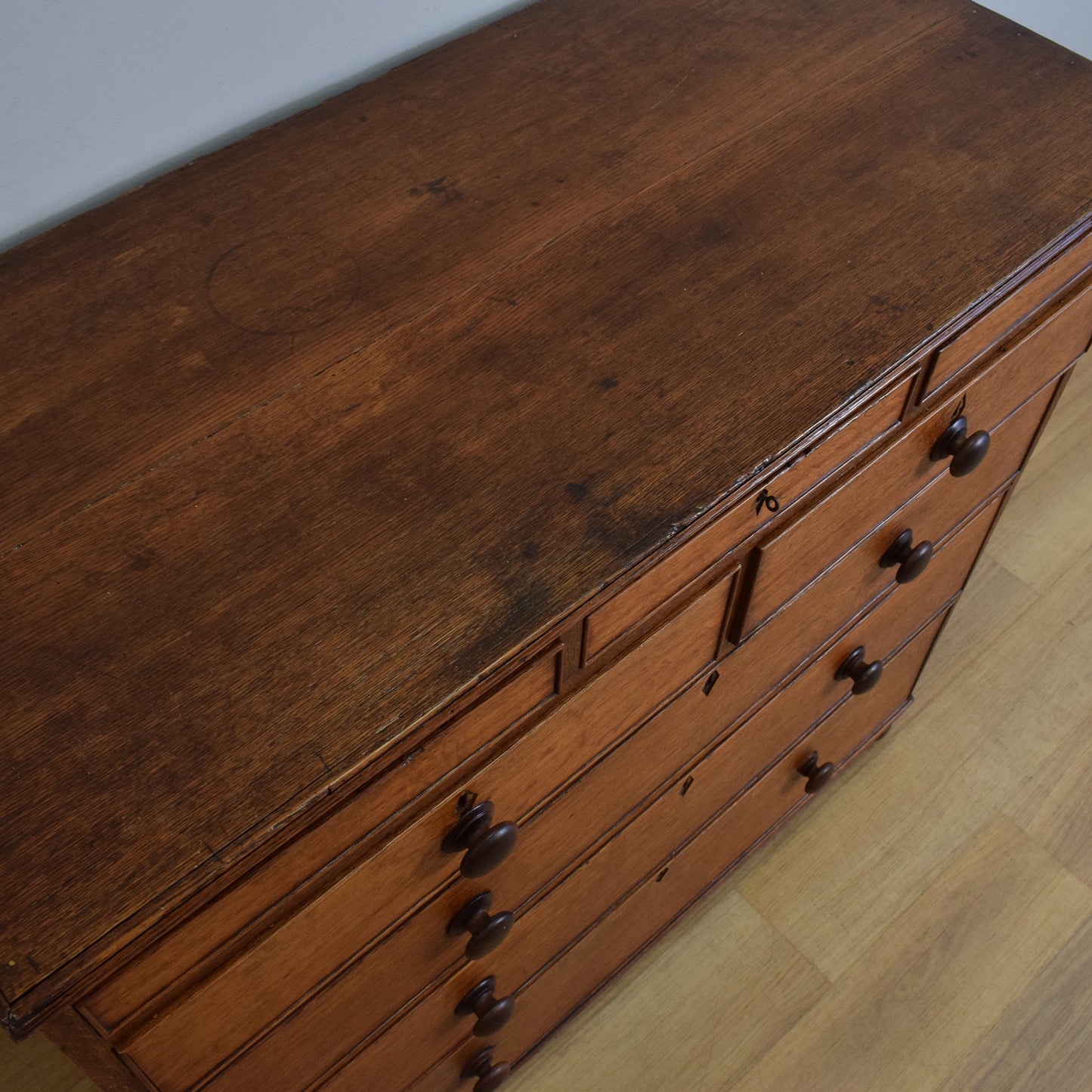 Large Oak Chest of Drawers