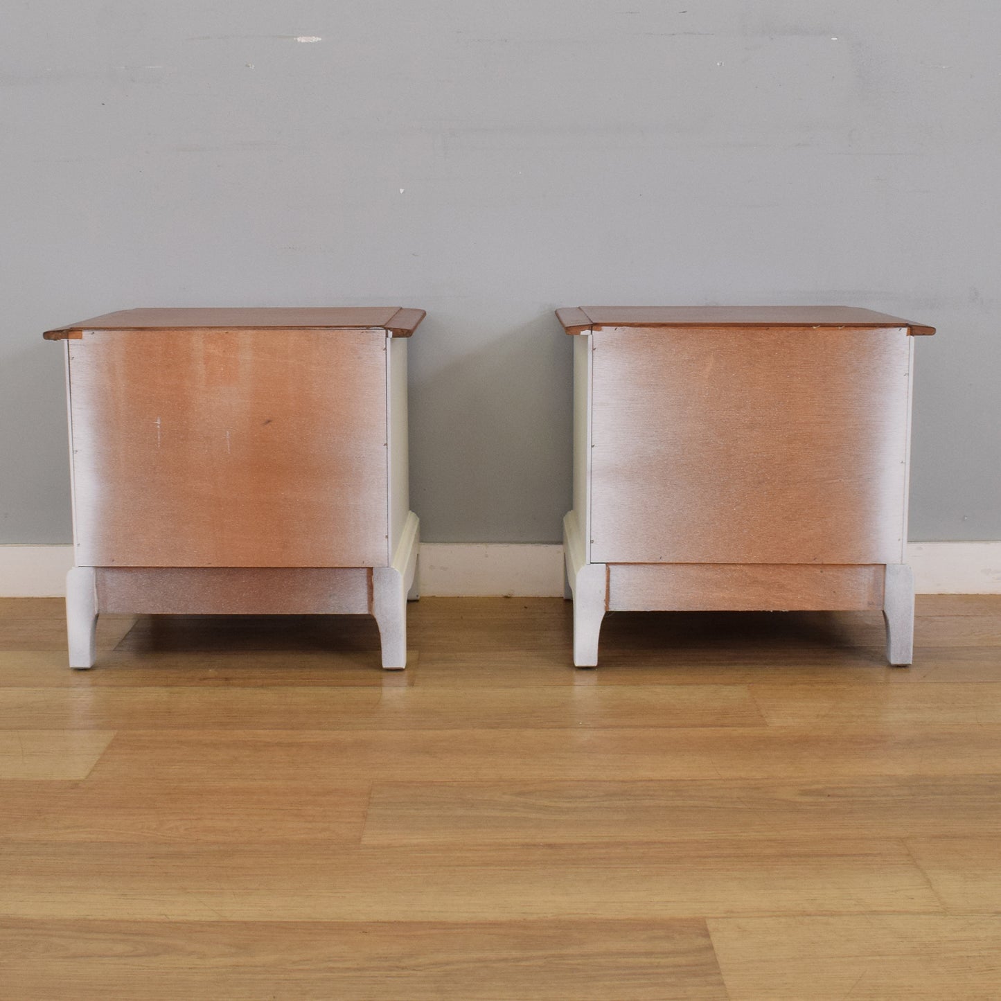 Pair of Painted Stag Bedsides