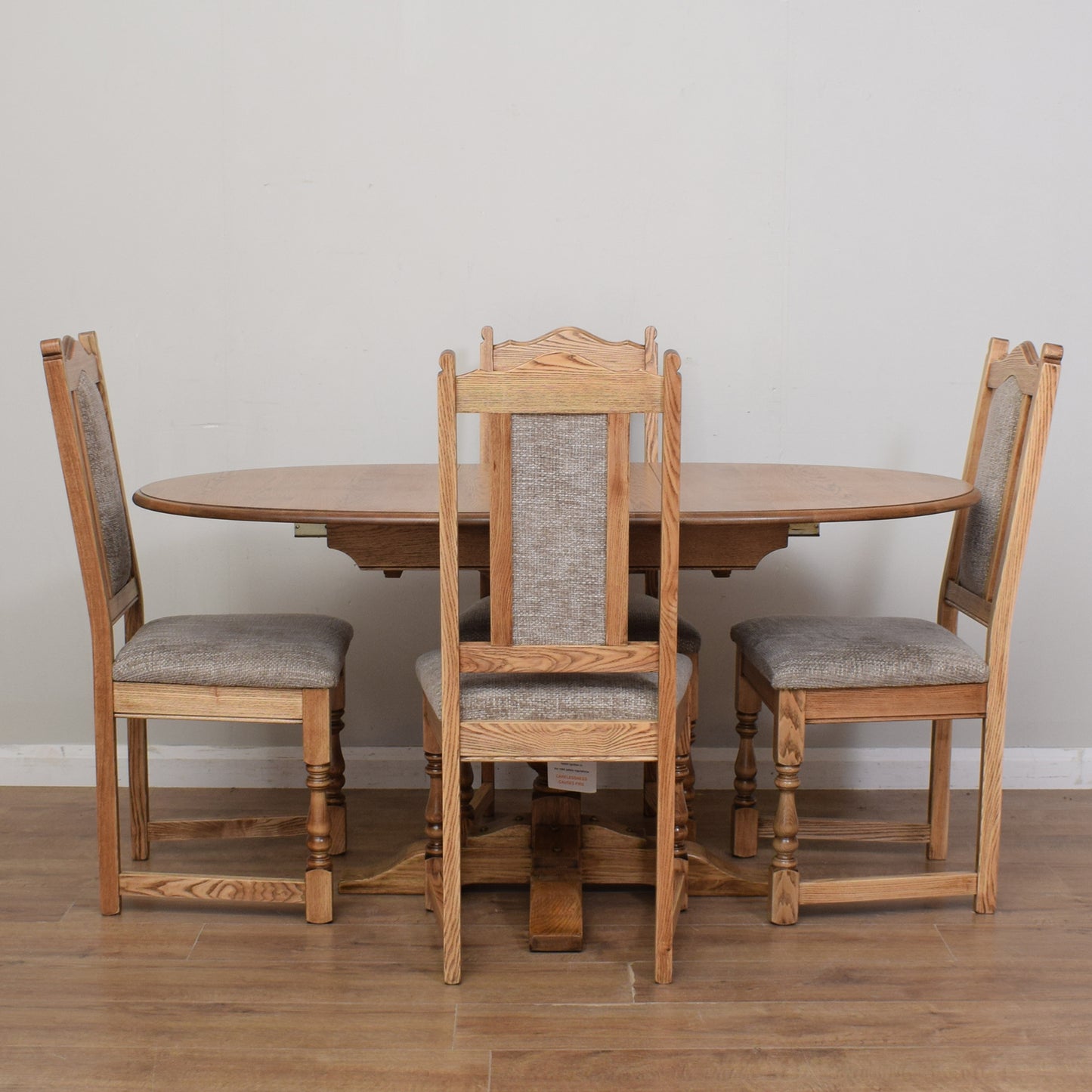 Restored Old Charm Table And Four Chairs
