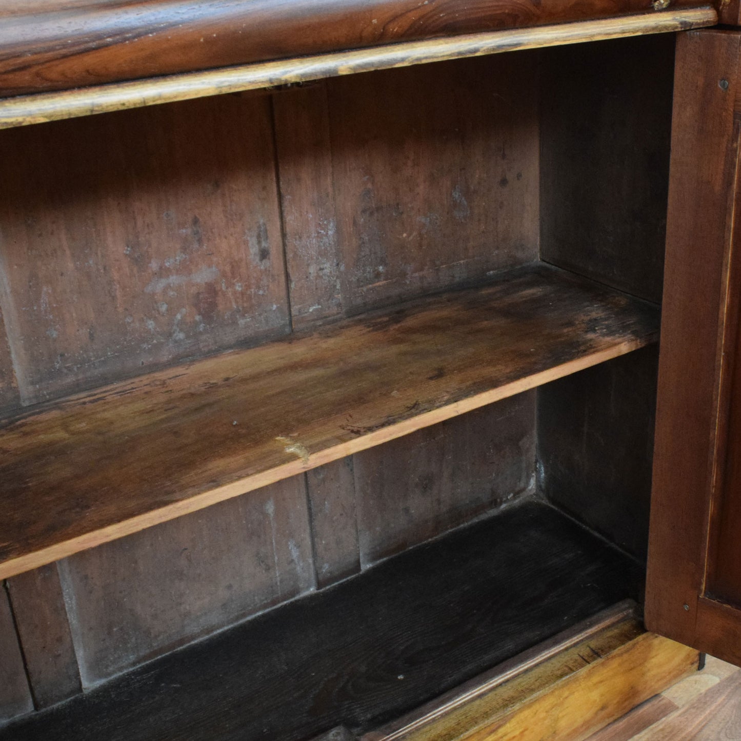 Glazed Mahogany Display Dresser