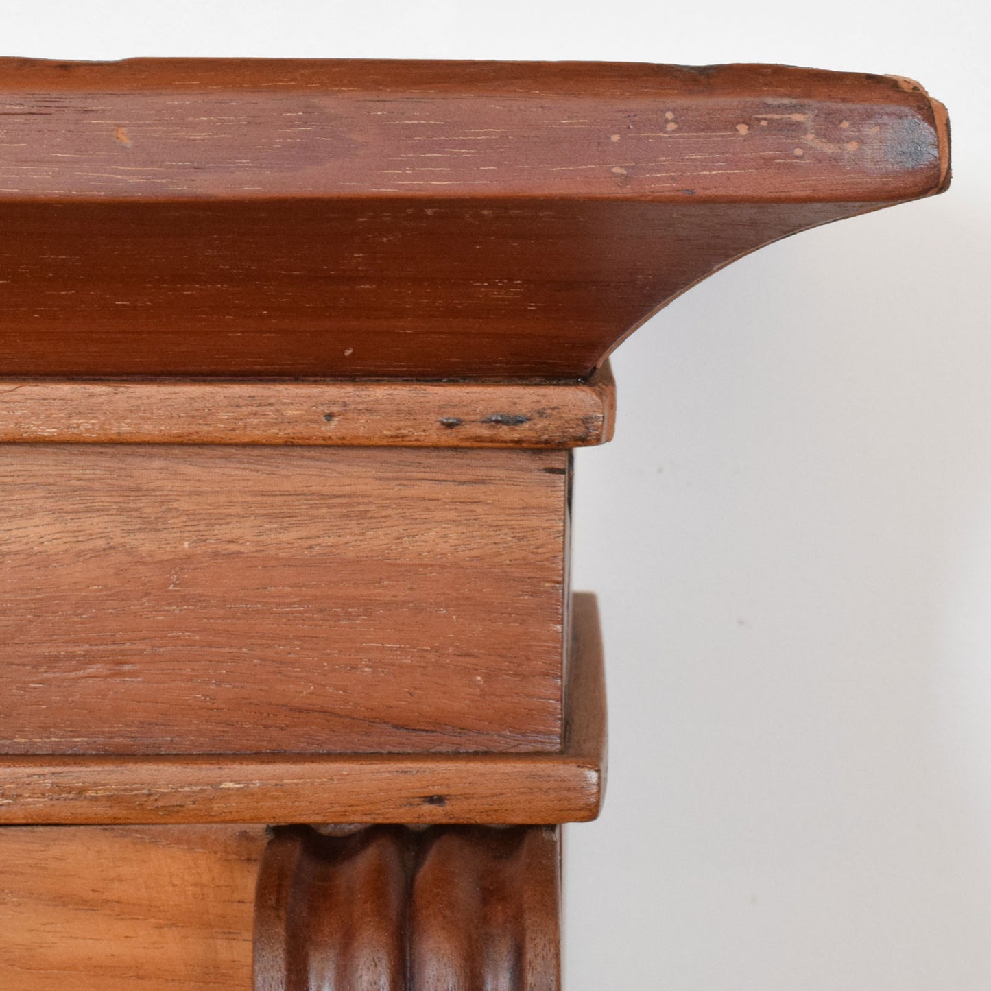 Glazed Mahogany Display Dresser