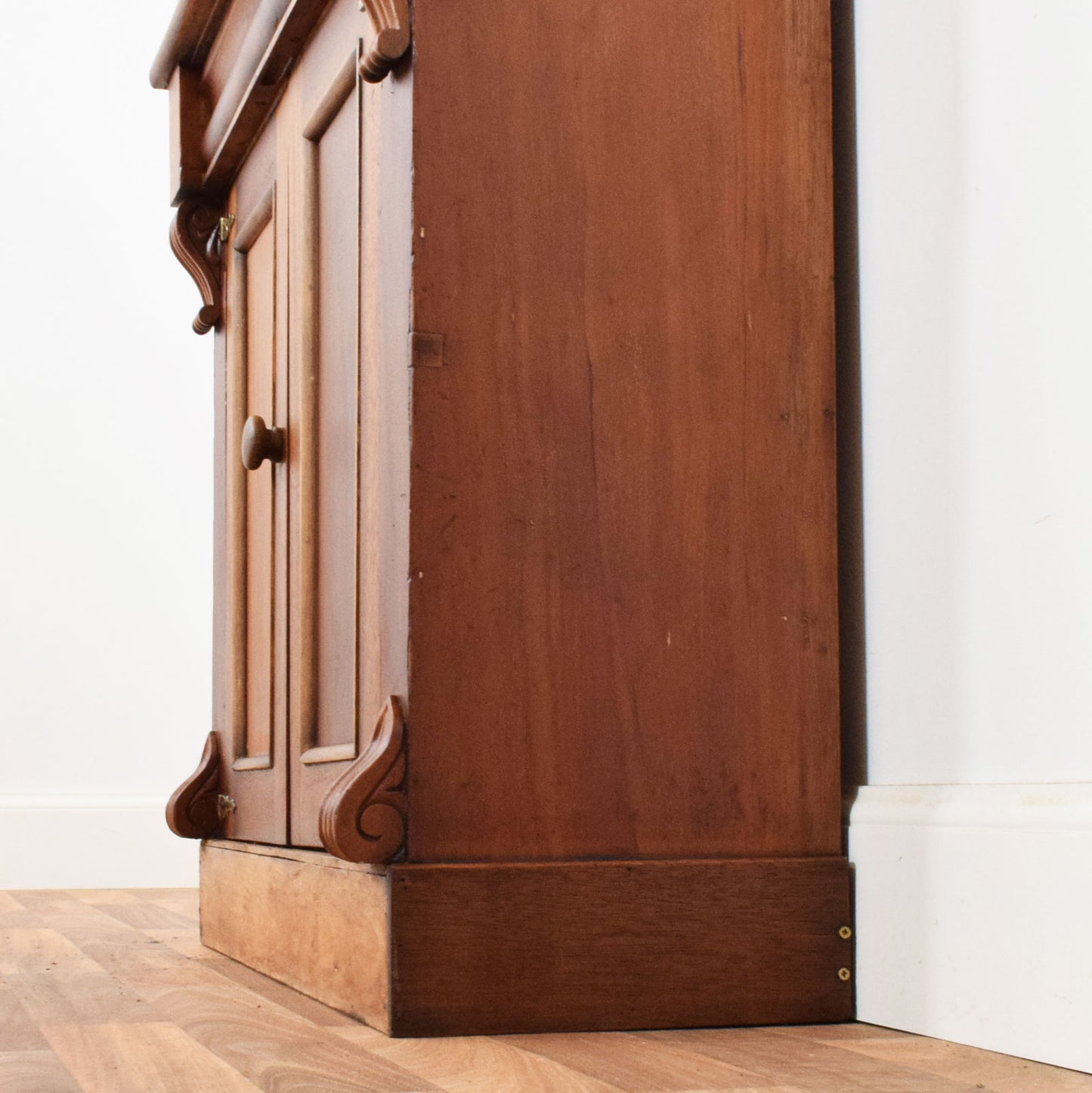 Glazed Mahogany Display Dresser