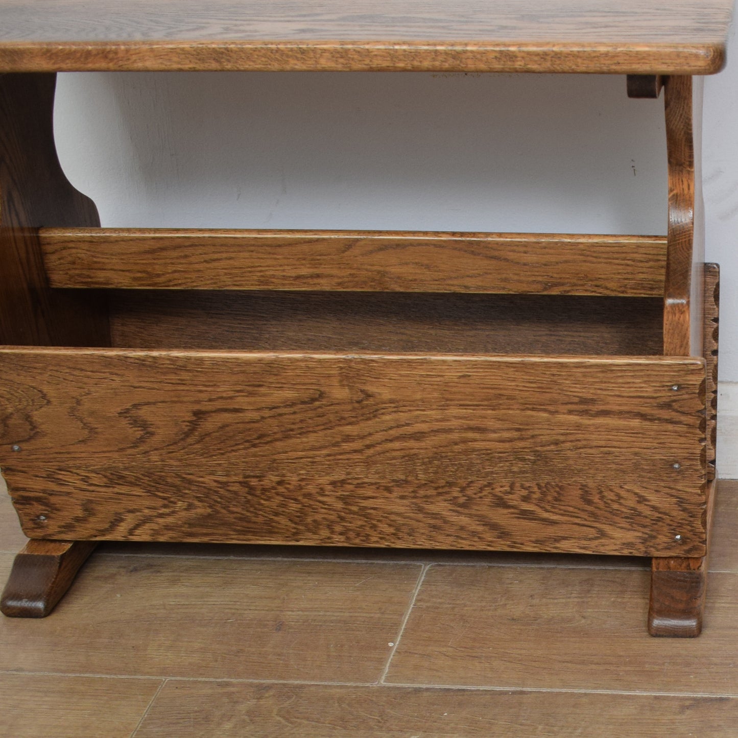 Oak Magazine Rack