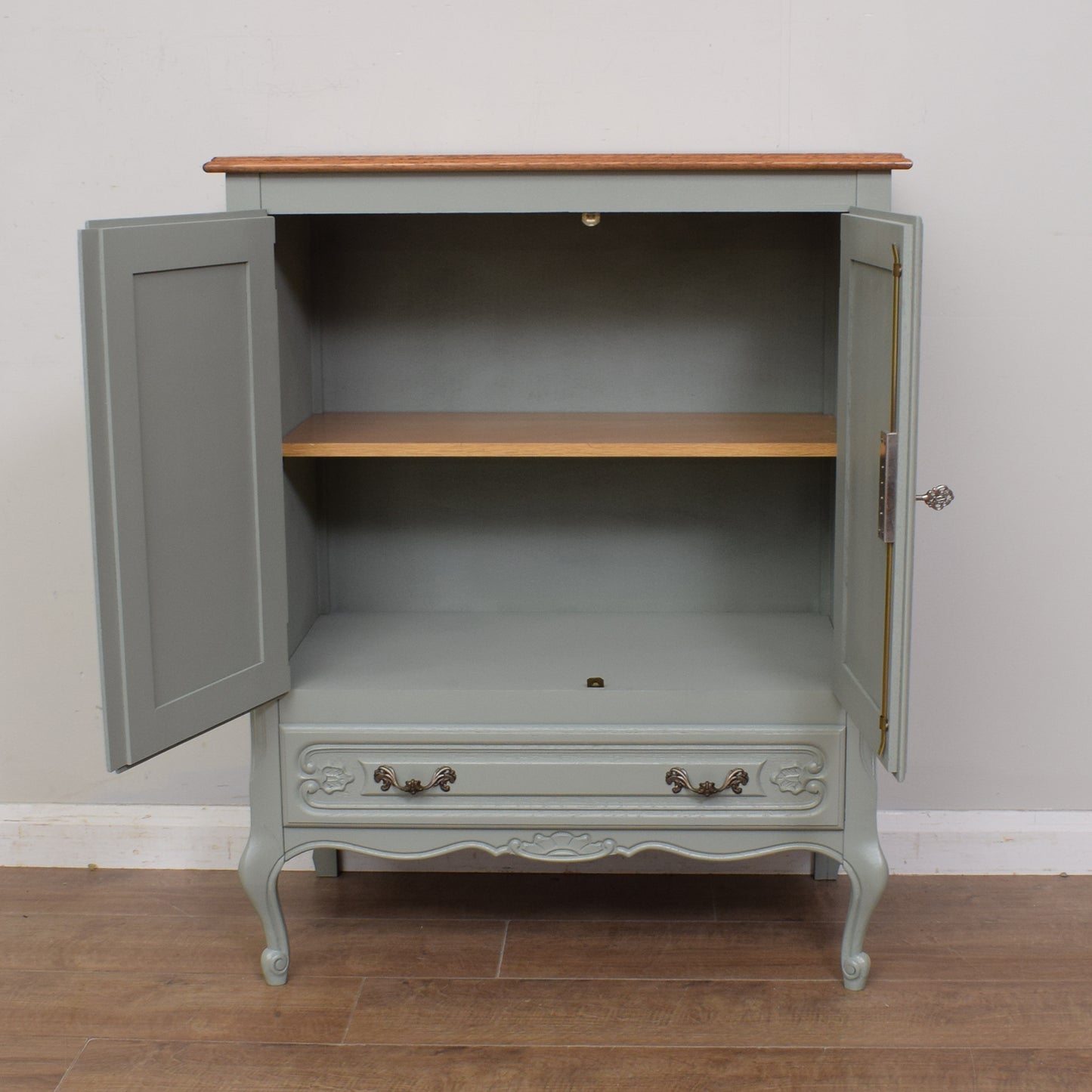 Painted French Cabinet