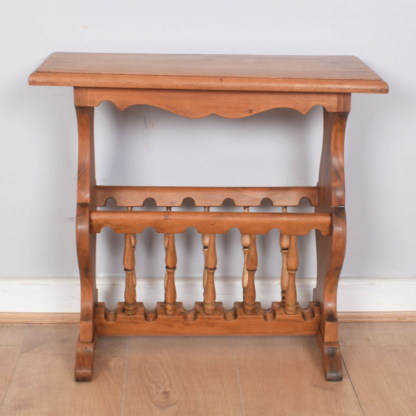 Mahogany Magazine Rack