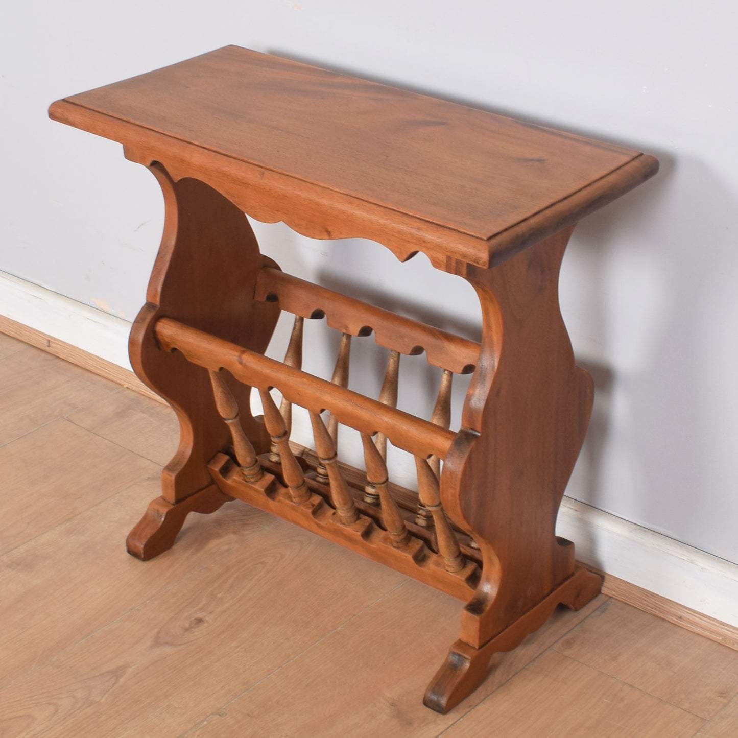 Mahogany Magazine Rack
