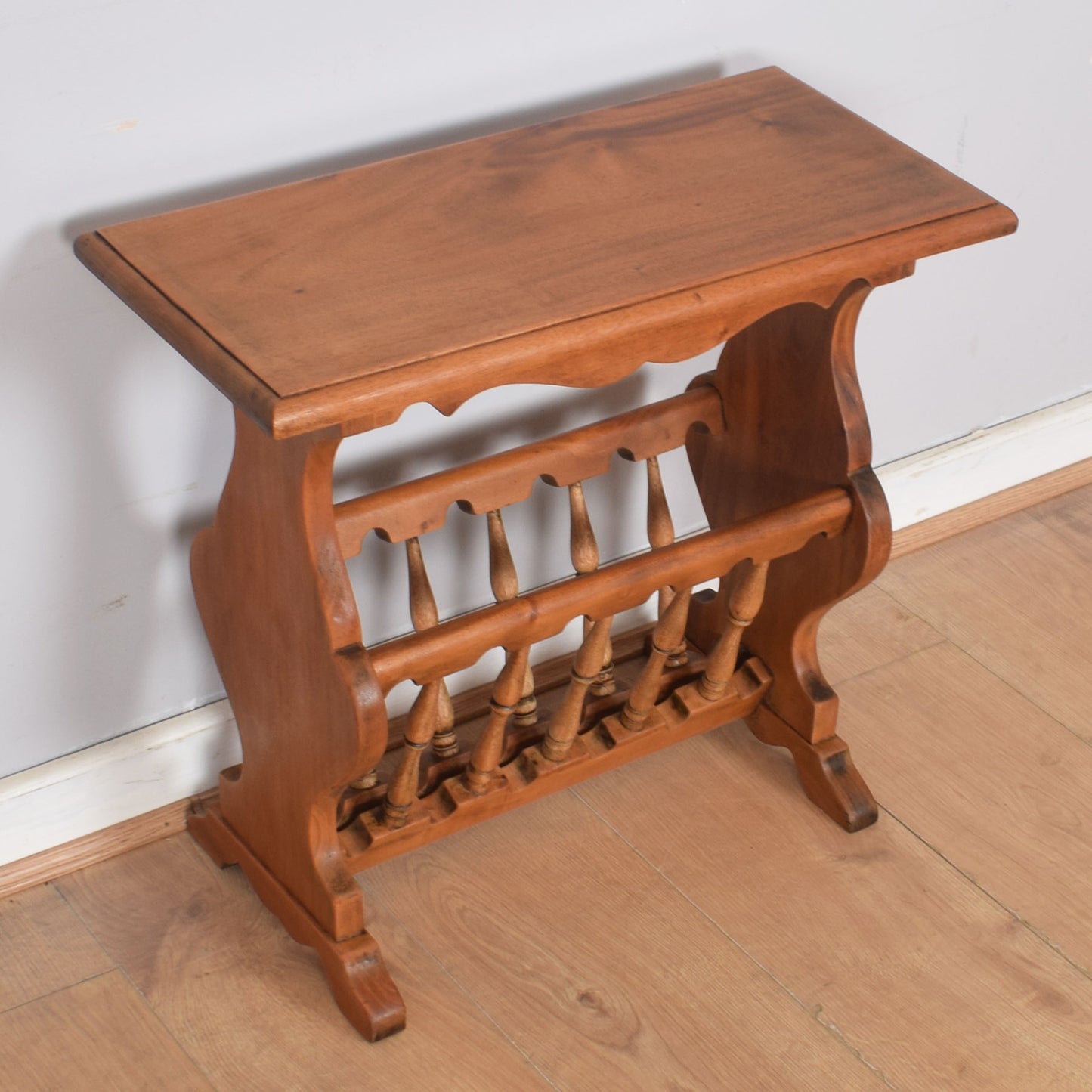 Mahogany Magazine Rack
