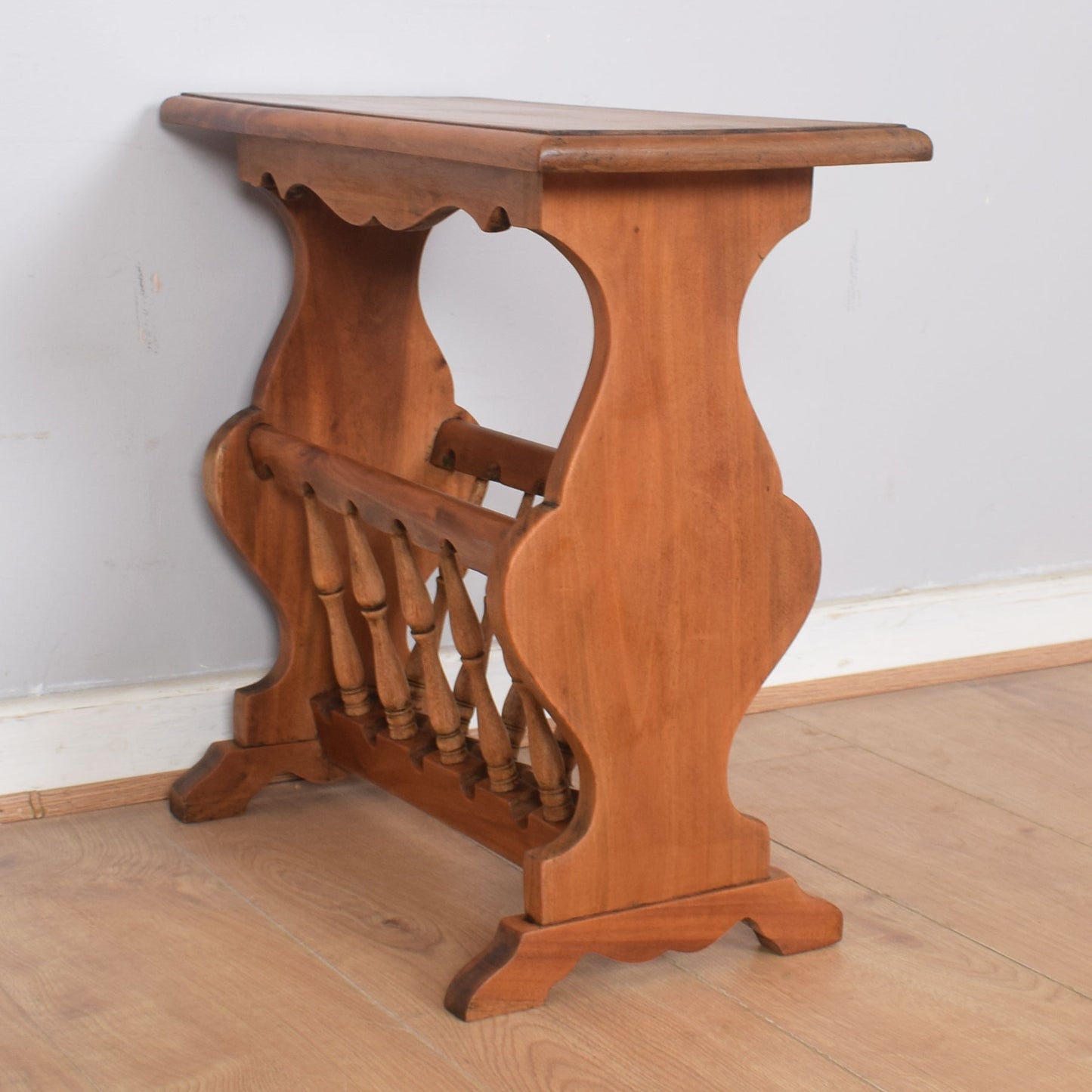 Mahogany Magazine Rack