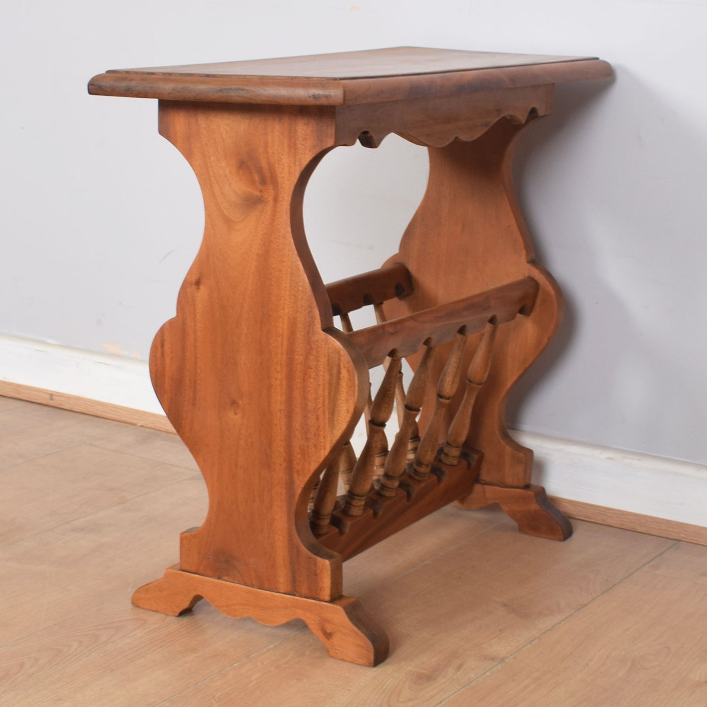 Mahogany Magazine Rack