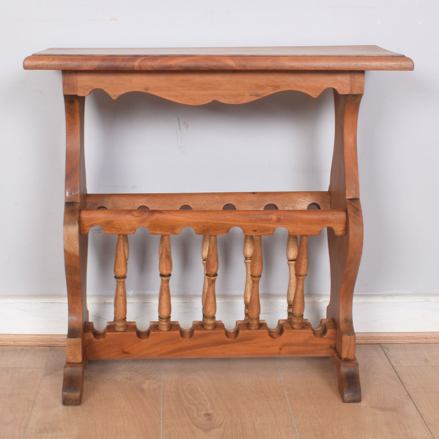 Mahogany Magazine Rack