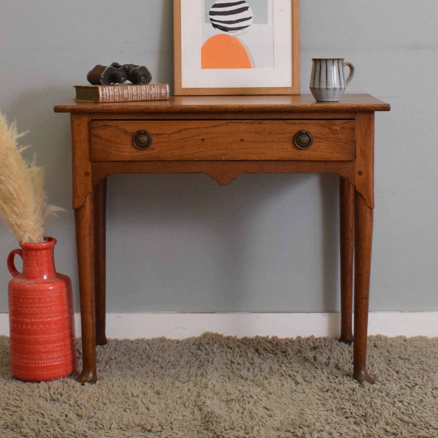 Medium Oak Hall Table