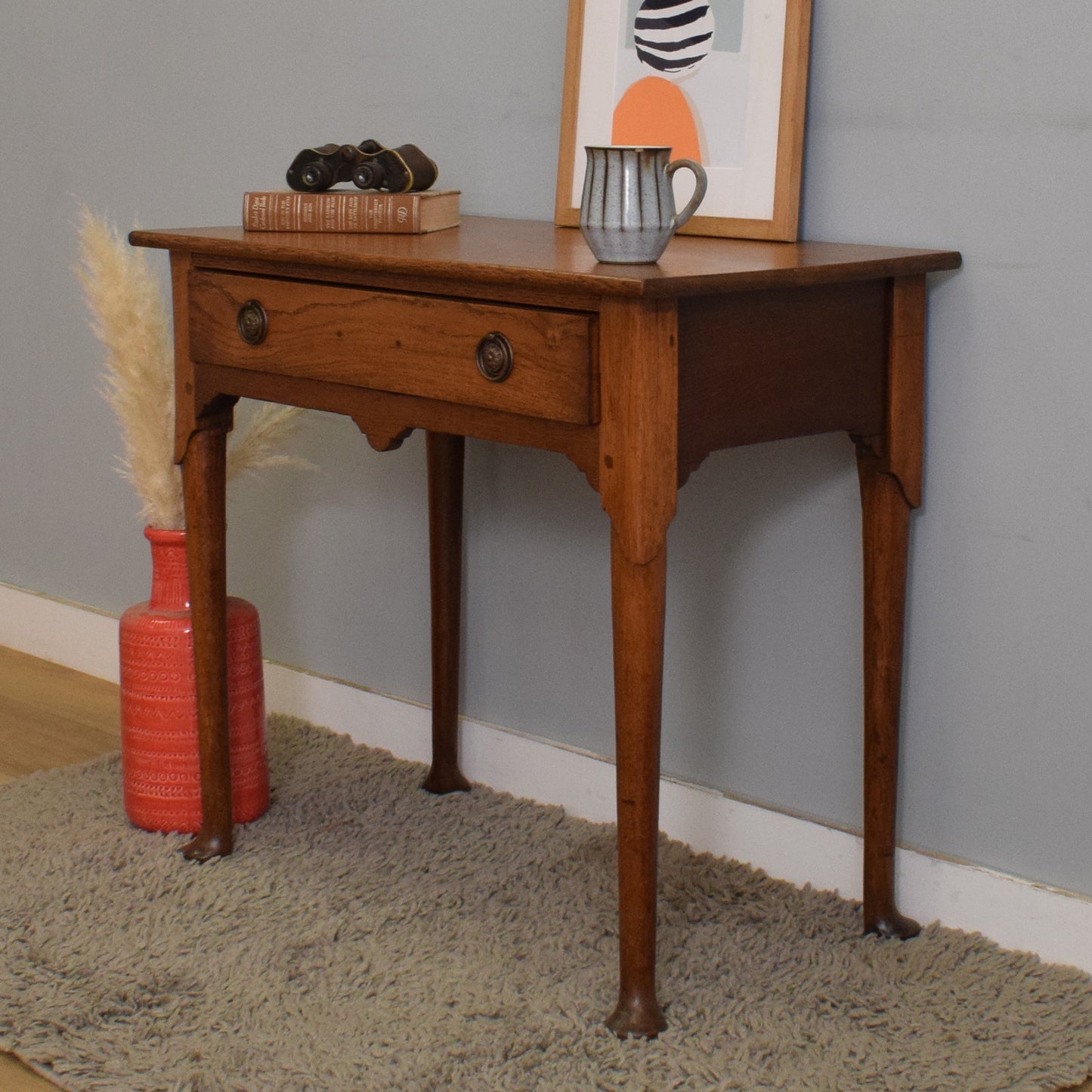 Medium Oak Hall Table