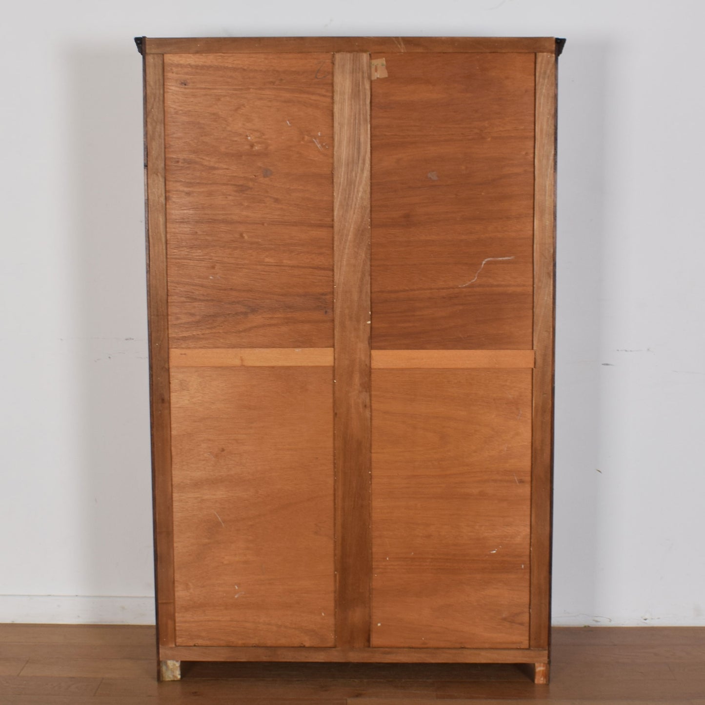 Vintage Oak Double Wardrobe