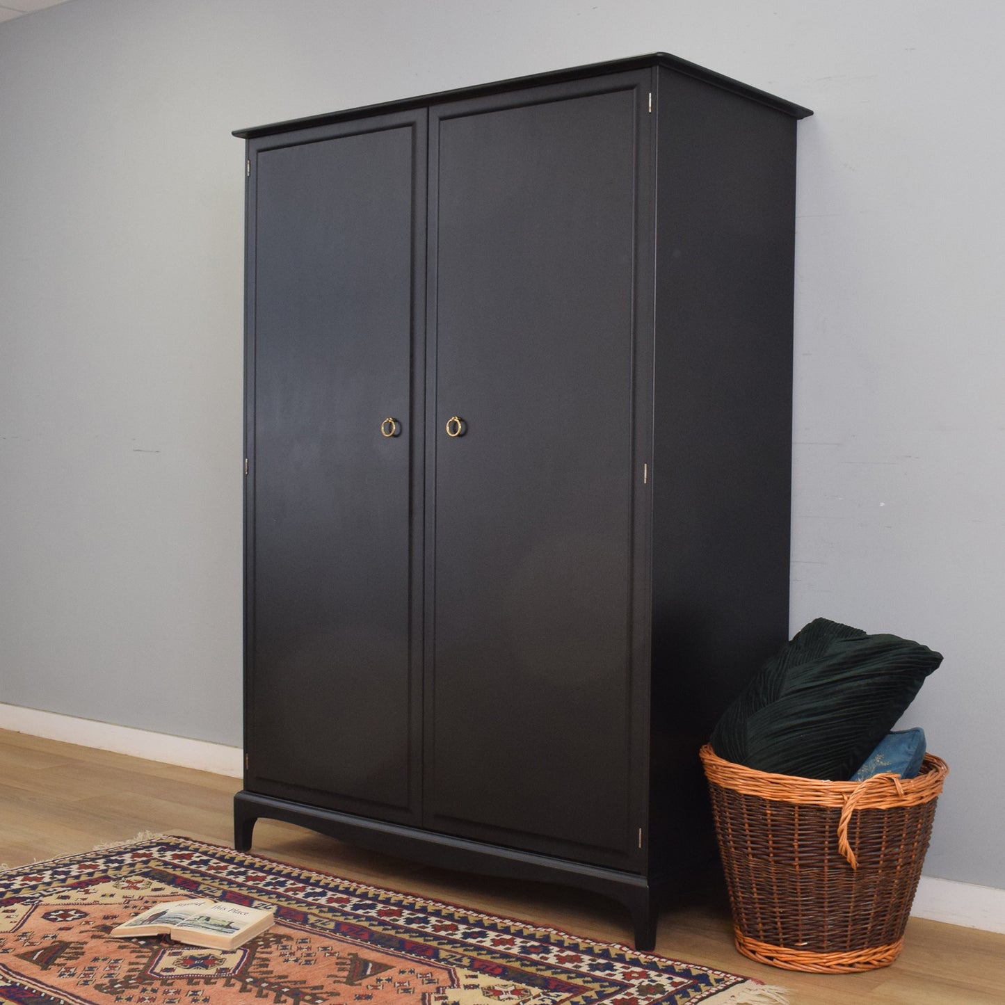 Large Painted Stag Wardrobe