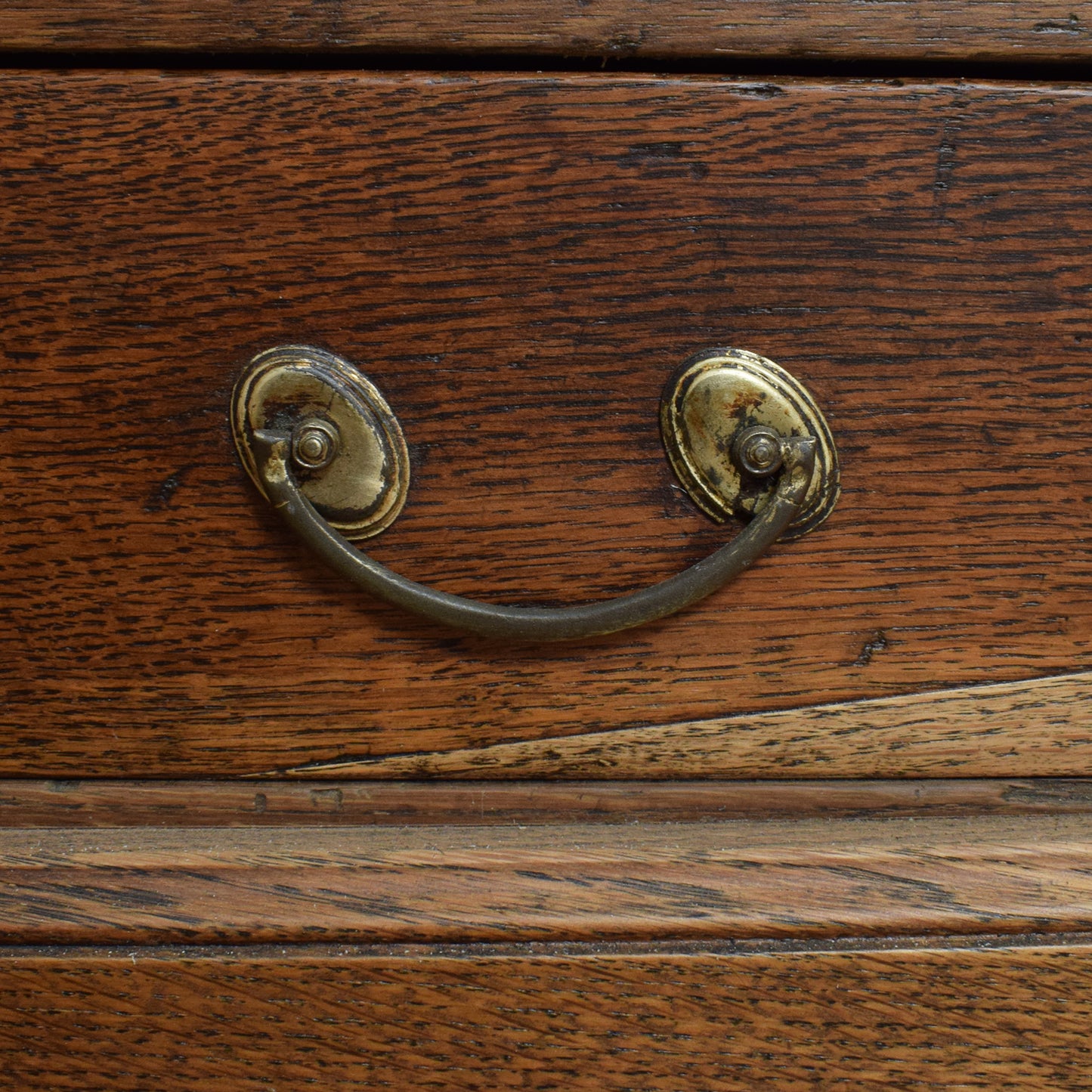 Antique Oak Mule Chest